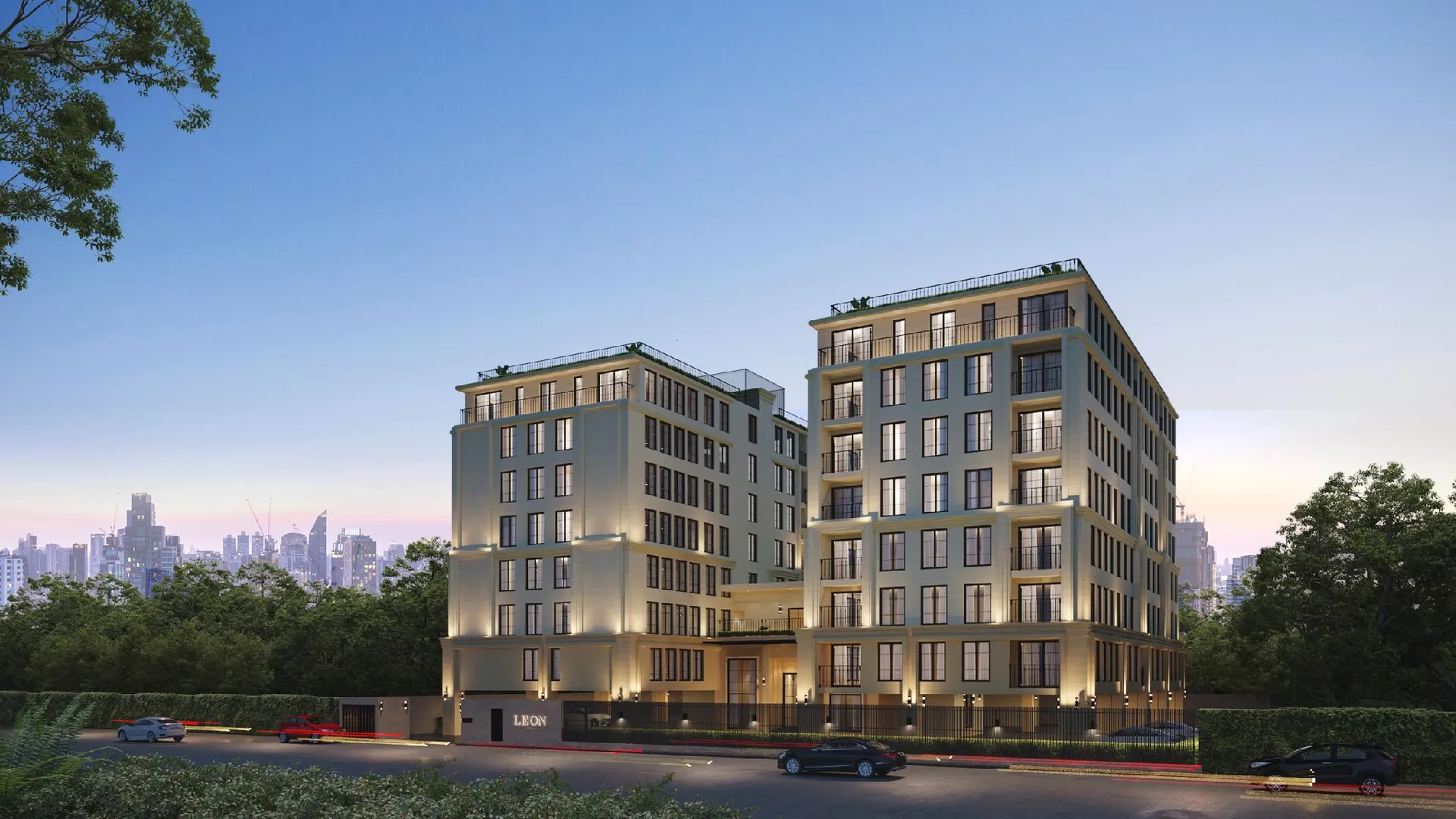 방콕 레온 라살 호텔 앤 레지던스 4성급 호텔 객실