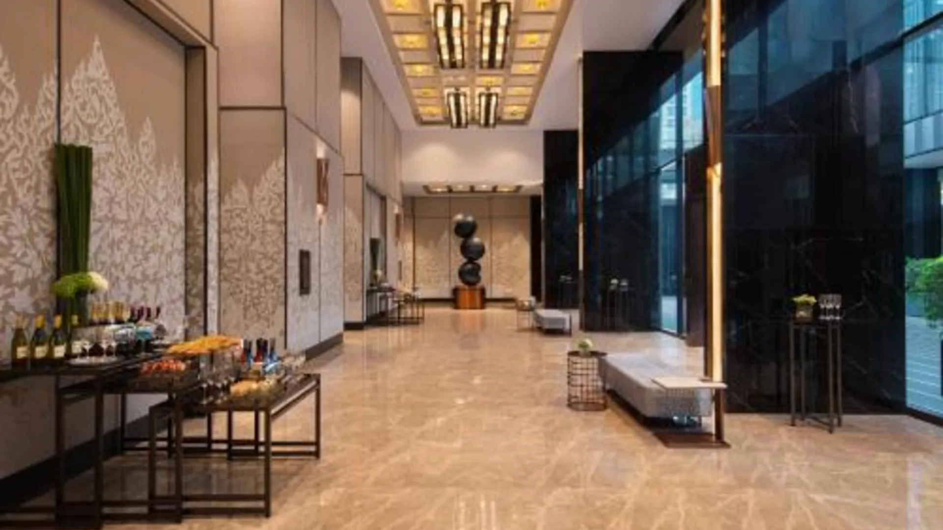 방콕 방콕 메리어트 호텔 더 수라웡세 5성급 호텔 전망