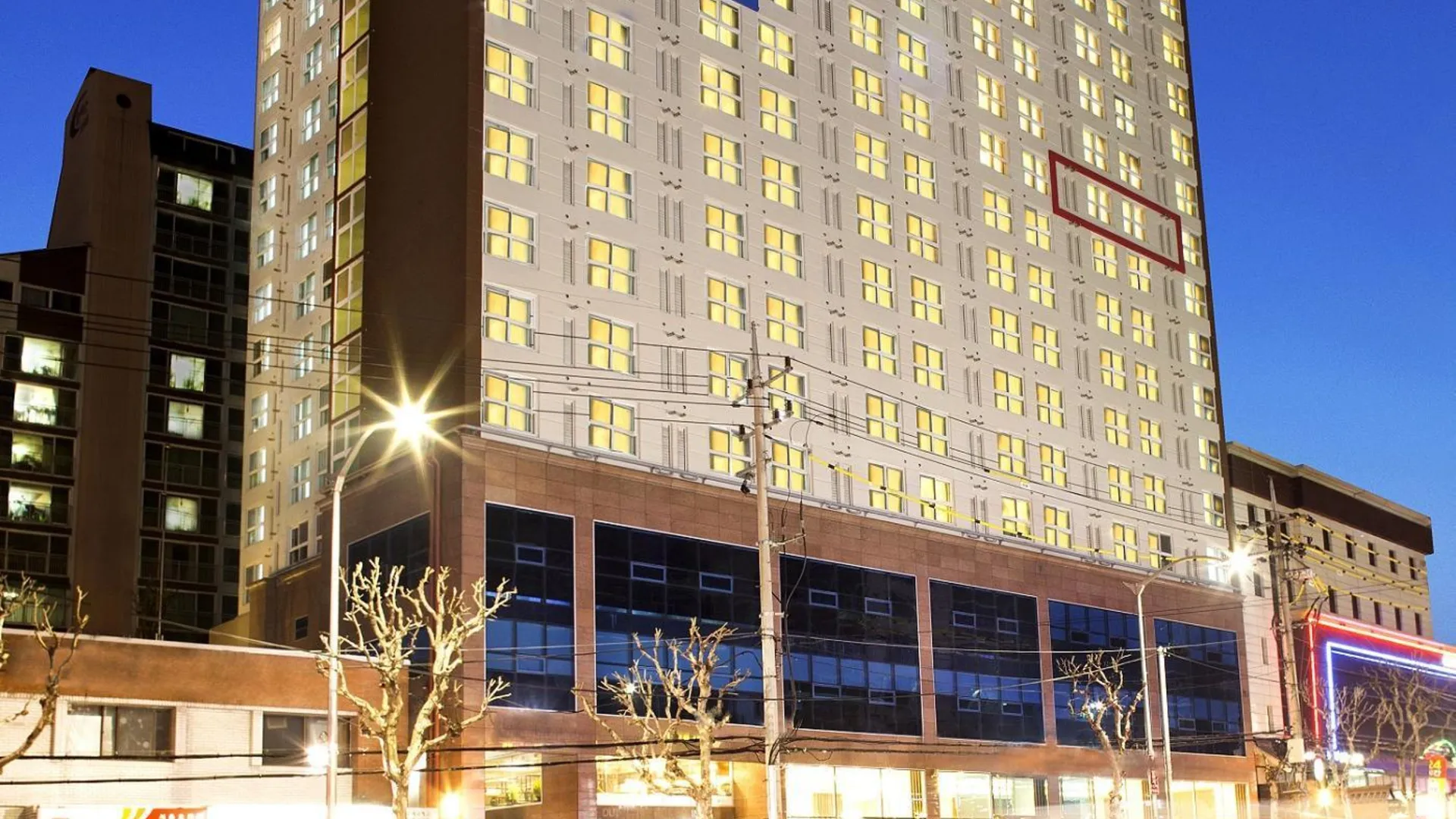 서울 호텔 베르누이 서울 4성급 호텔 외관