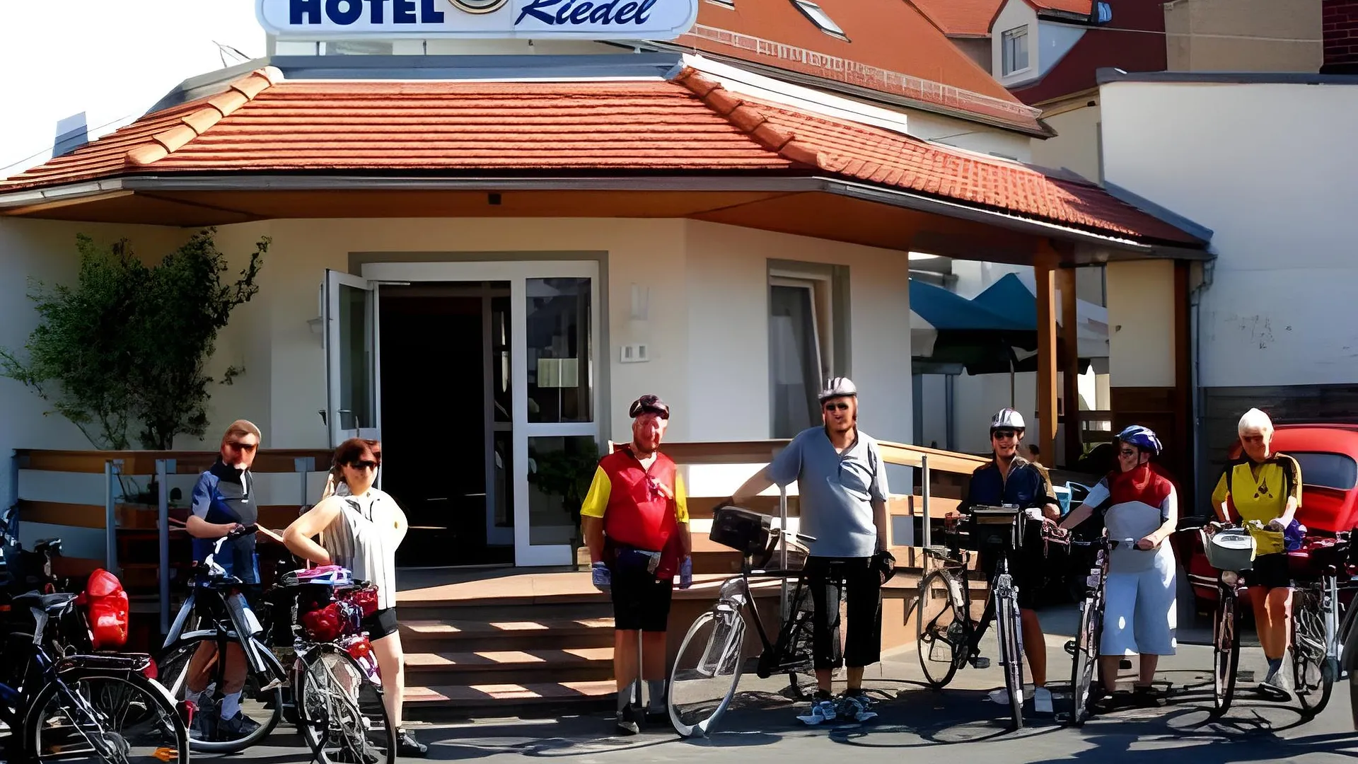 지타우 Hotel Riedel 호텔 객실