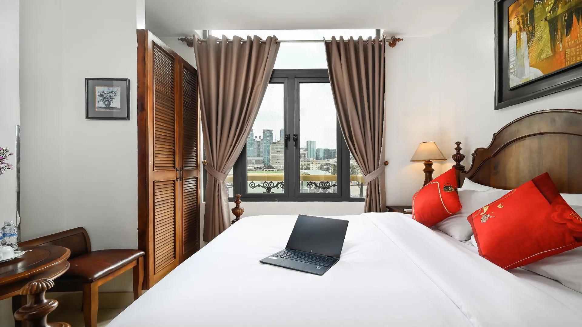 호치민 할로 부티크 벤탄 호텔 2성급 호텔 스위트룸