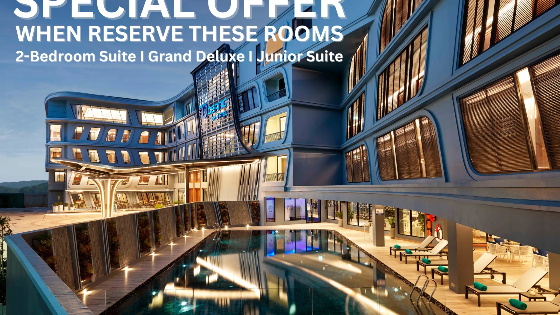 푸켓 디 오셔닉 스포텔 5성급 호텔 객실