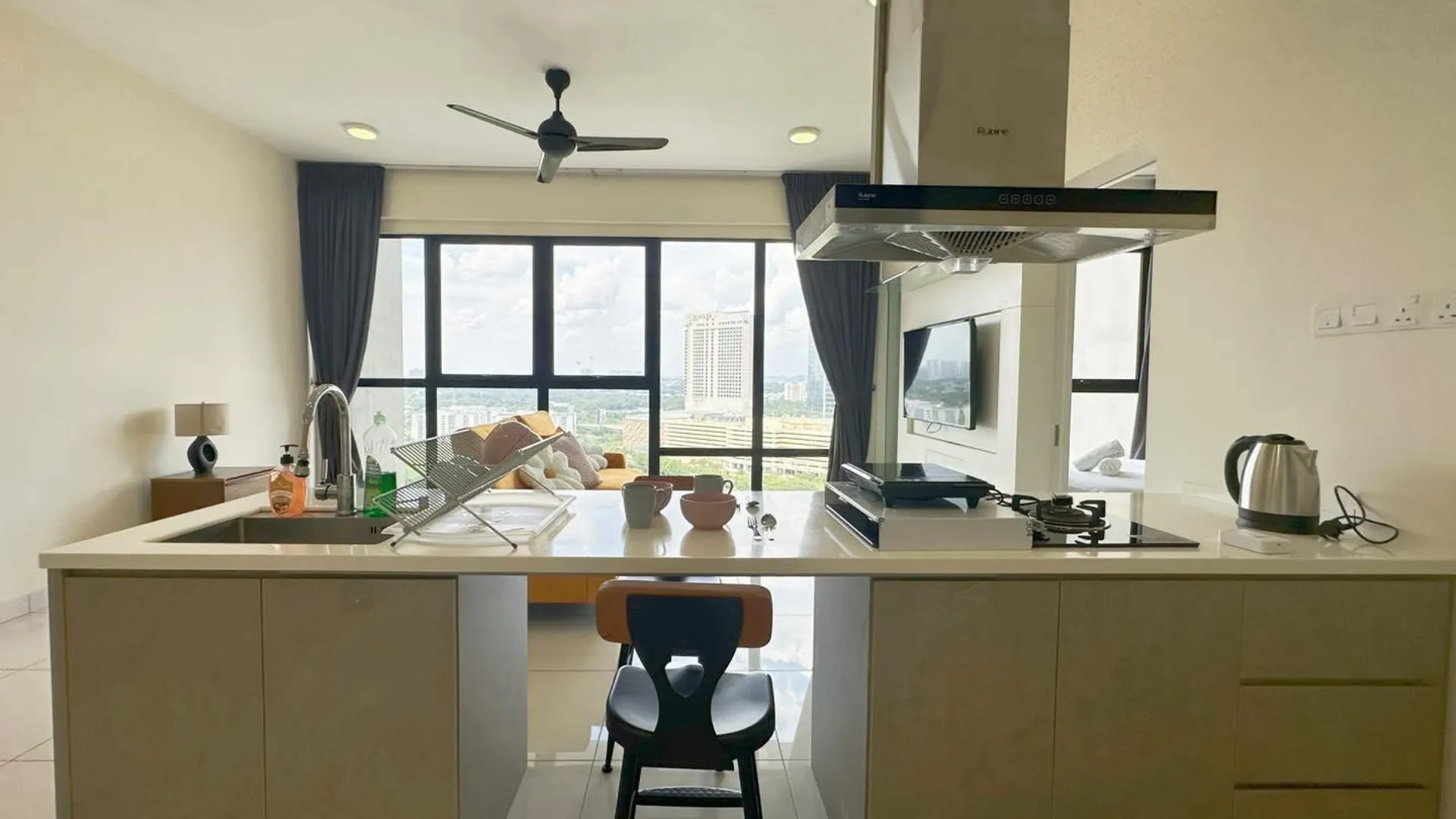 조호바루 / 조호르바루 수투랑바루의 아파트먼트 (55m², 침실 1개, 프라이빗 욕실 1개) 2성급 싱글룸 로비