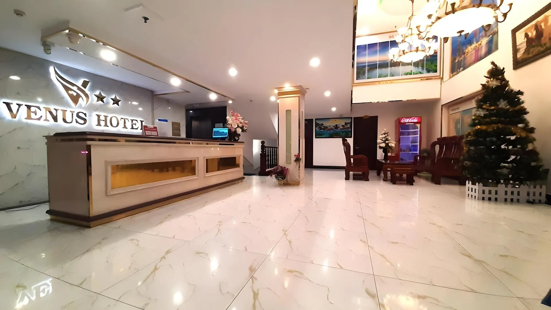 호치민 비너스 호텔 2성급 호텔 레스토랑