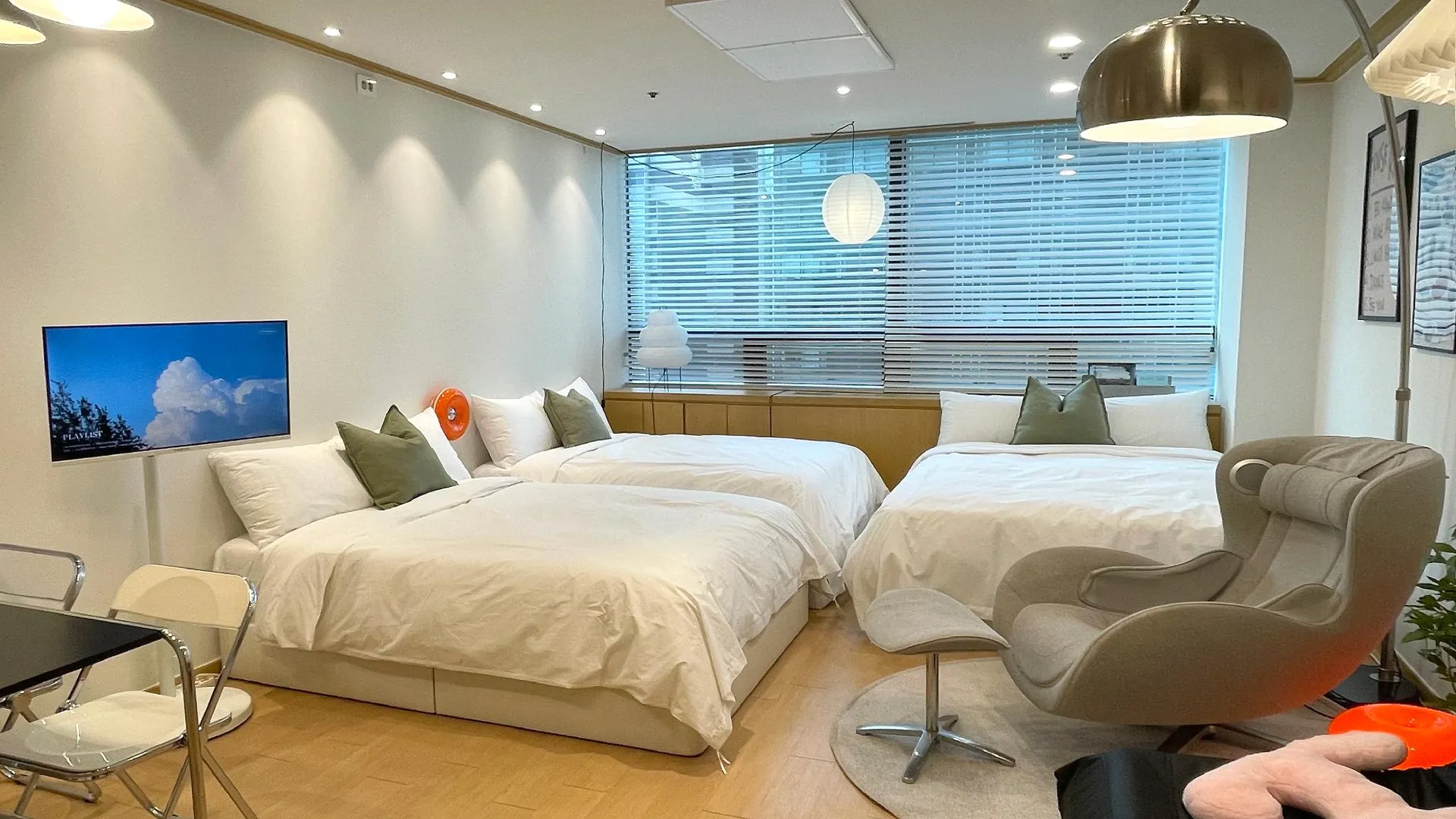 서울 홍대 링크 하우스 30초 3성급 게스트하우스 객실