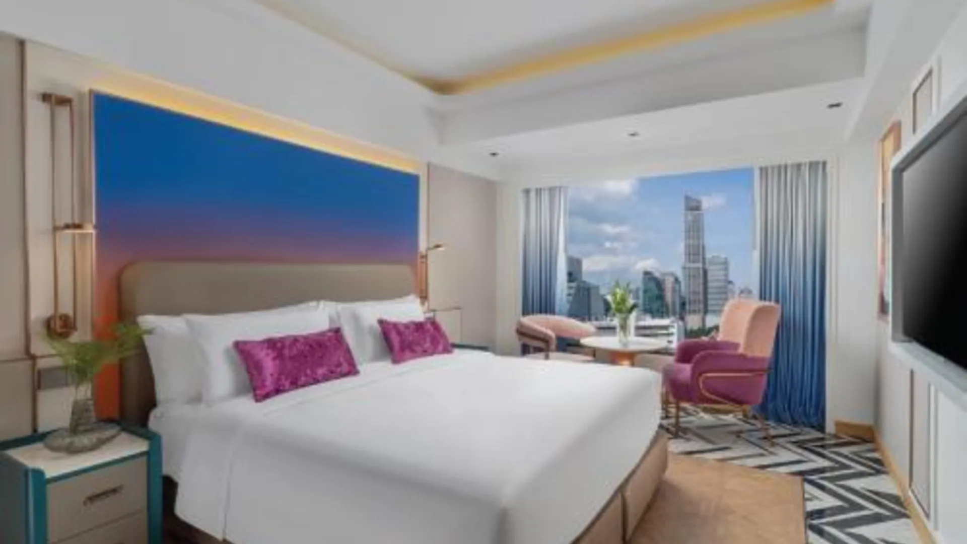 방콕 그랜드 프레지던트 방콕 4성급 호텔 스위트룸