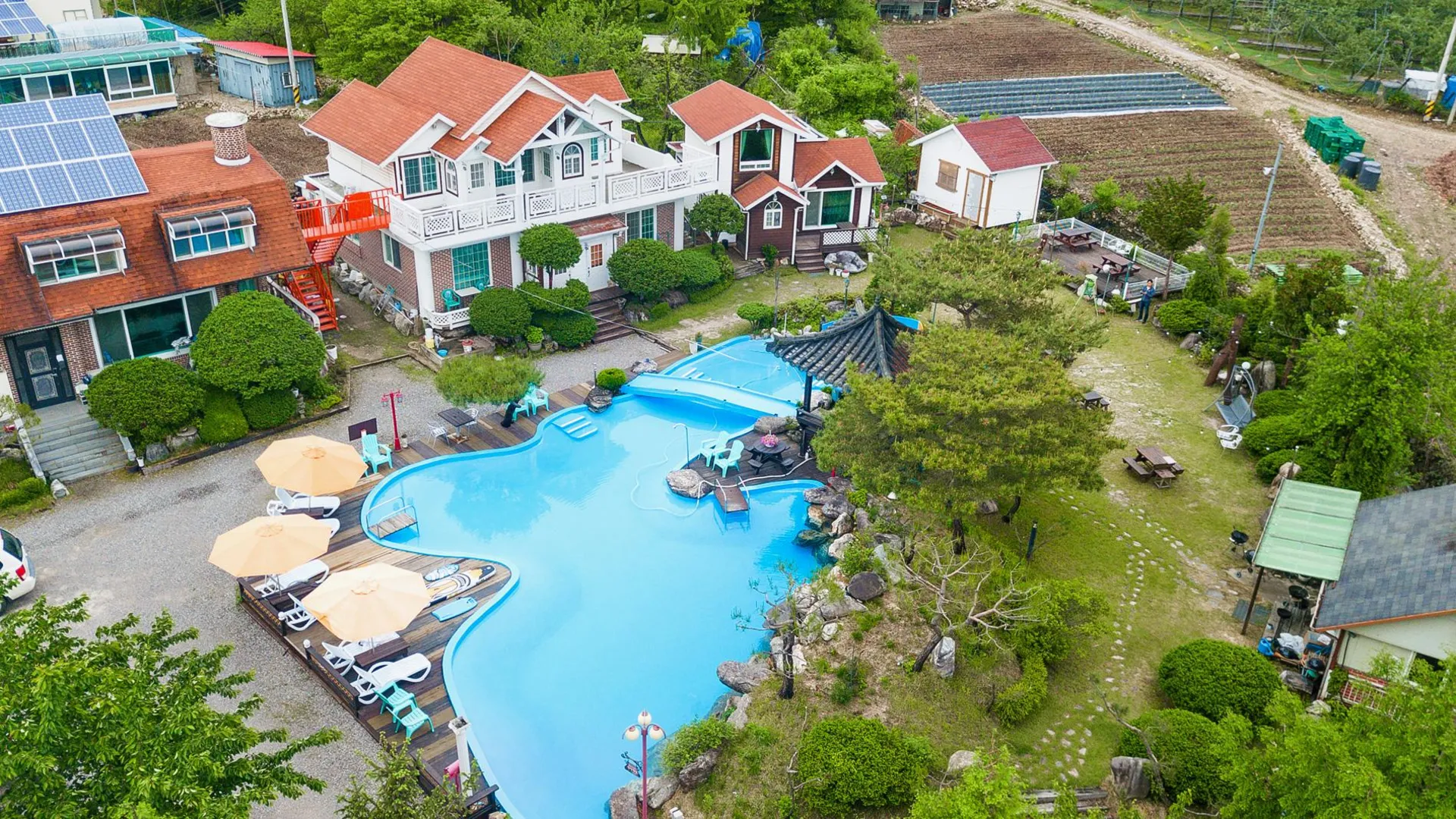 가평 가평 일상탈출 2성급 게스트하우스 로비