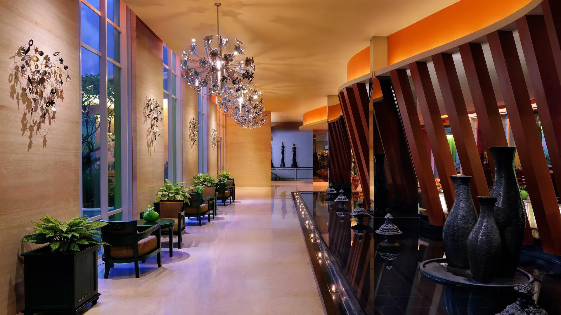 발리 이비스 스타일 발리 덴파사 3성급 호텔 로비