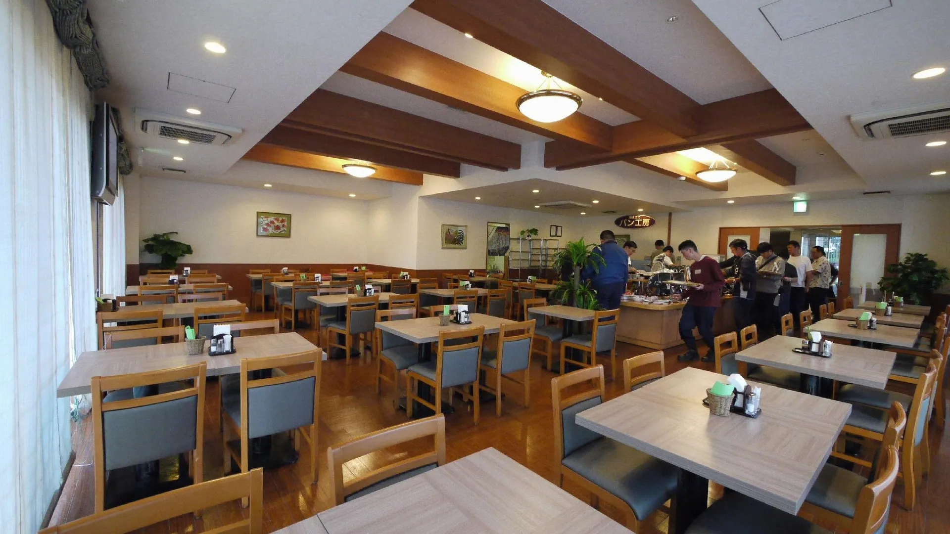 오키나와 본섬 호텔 루트 인 나고 3성급 호텔 레스토랑