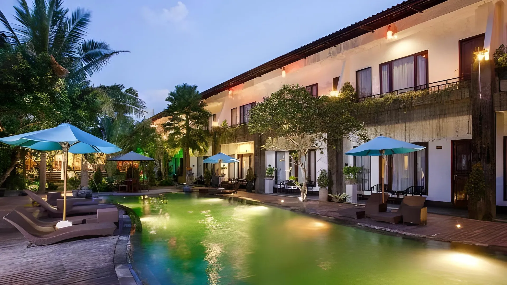 발리 우붓 라야 빌라 4성급 호텔 스위트룸