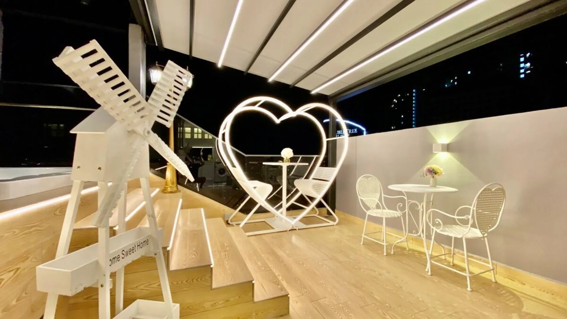 말라카 멜라카 라야의 프라이빗 하우스 (84m², 침실 1개, 프라이빗 욕실 2개) 4성급 싱글룸 전망