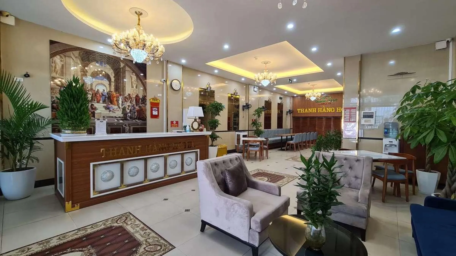 하노이 탄 항 호텔 니어 미 트리 3성급 호텔 로비