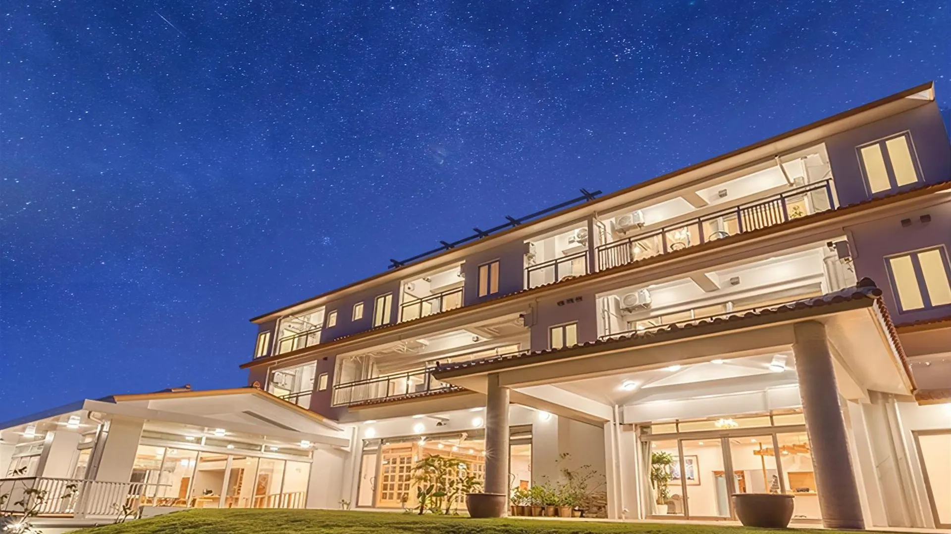 오키나와 본섬 호시 노 테라스 모토부 야마자토 4성급 호텔 객실