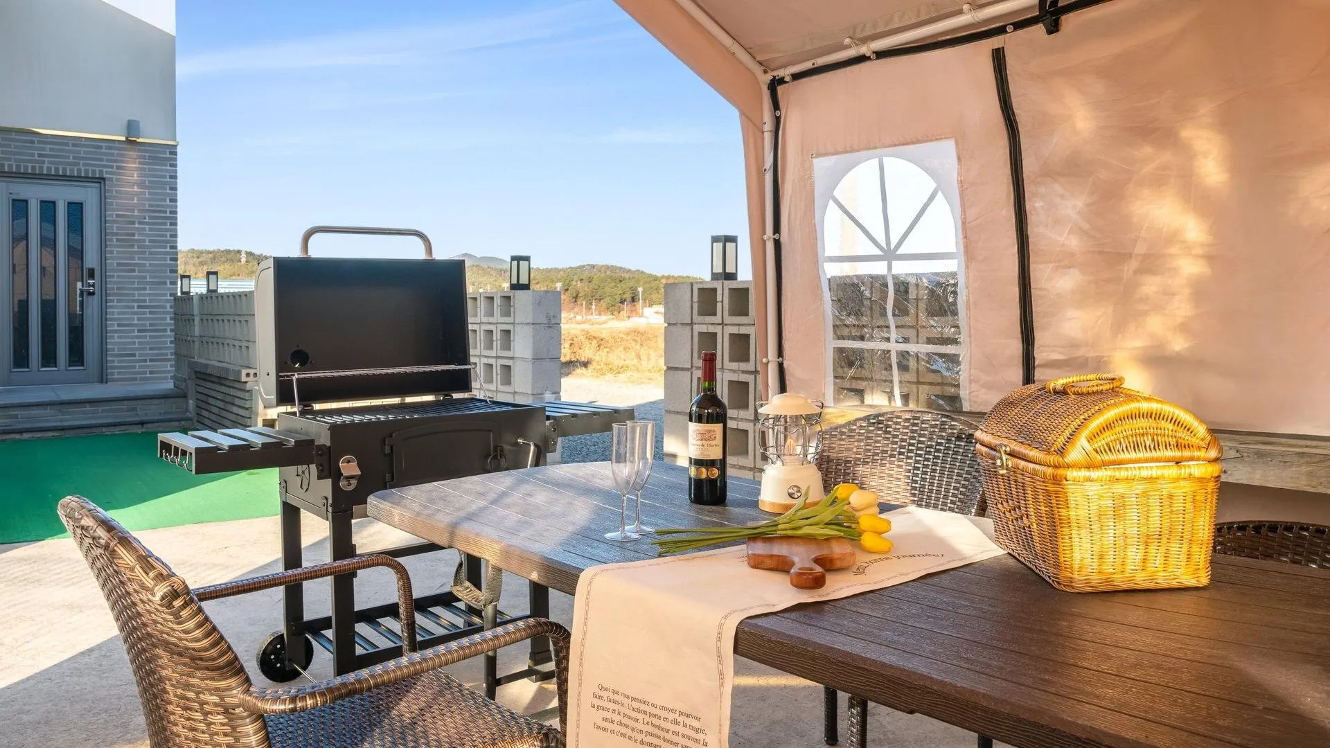 고성 고성 휴스테이 펜션 카라반 3성급 게스트하우스 외관