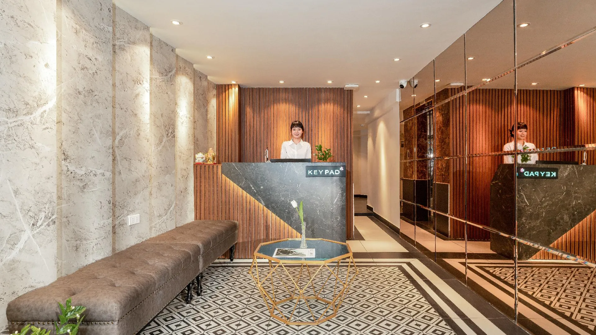 하노이 키패드 호텔 - 29 항맘 3성급 호텔 레스토랑