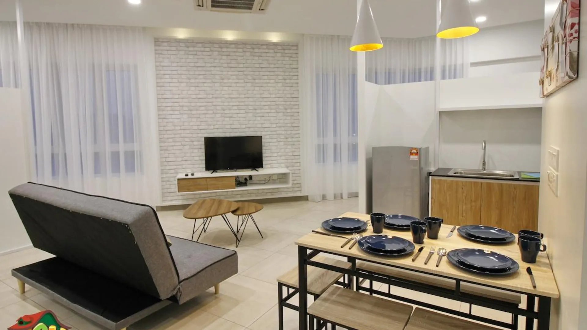 이포 캄풍 자와의 프라이빗 하우스 (800m², 침실 2개, 프라이빗 욕실 2개) 3성급 게스트하우스 외관