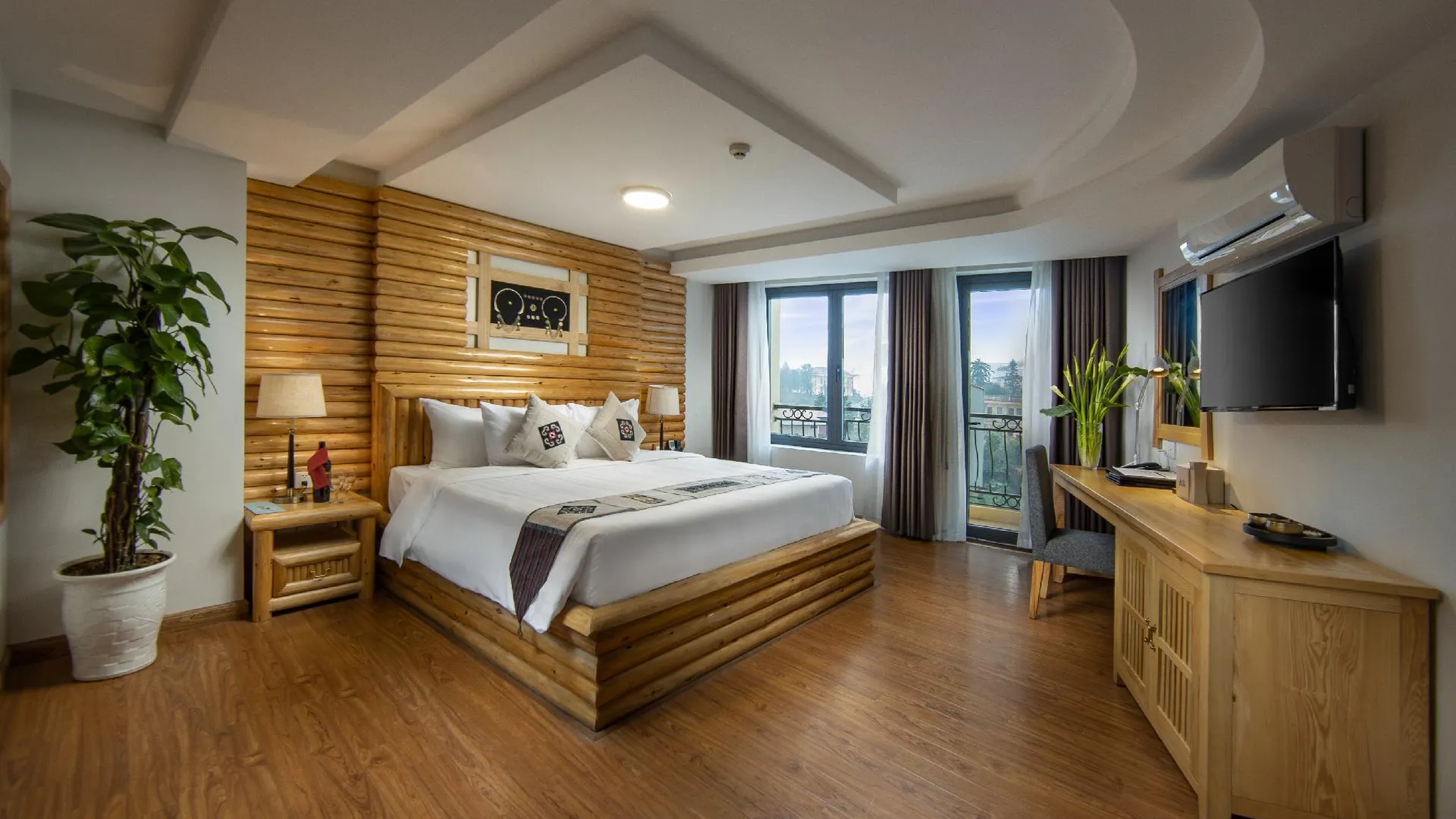 사파 사파 하이랜드 리조트 앤 스파 4성급 호텔 전망