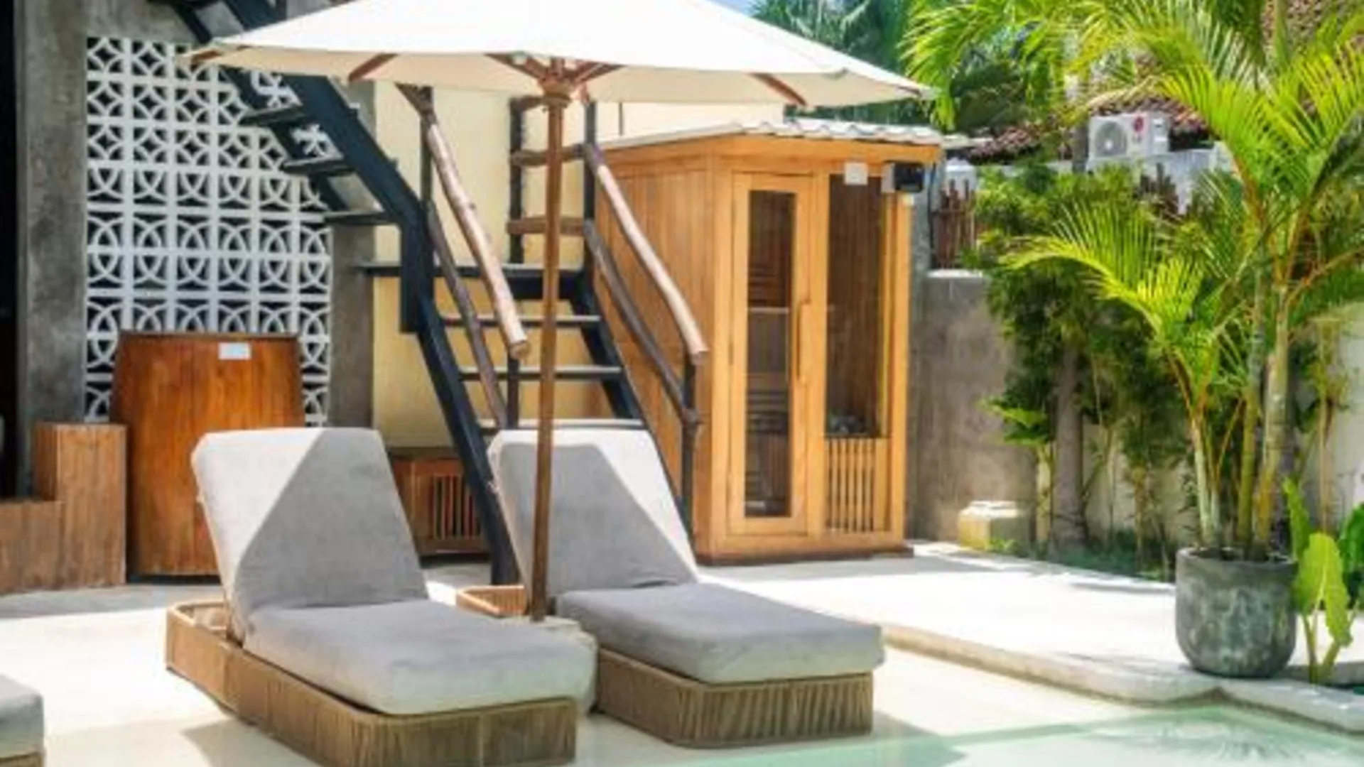 발리 카노 트윈 3성급 호텔 로비