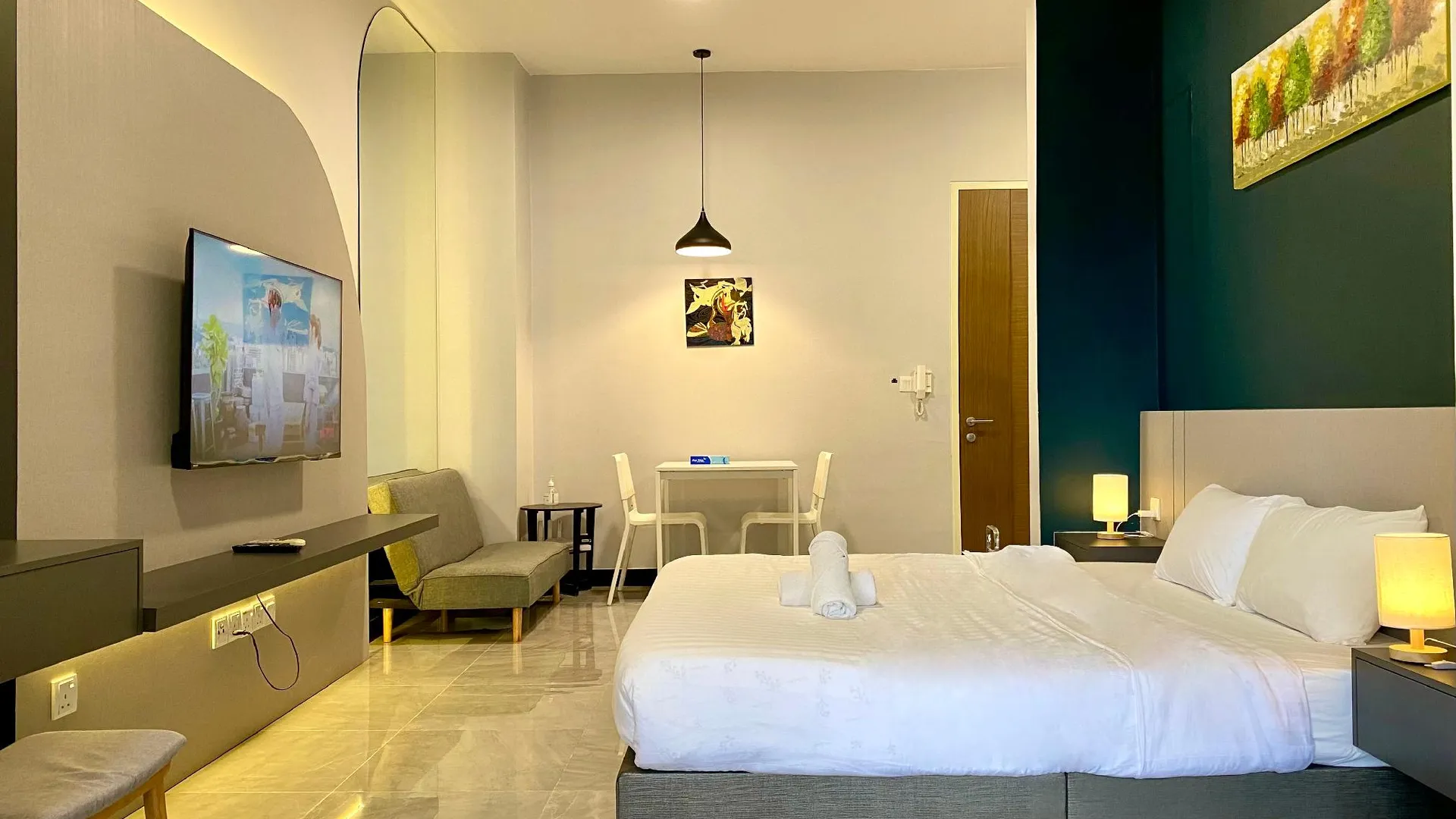 말라카 멜라카 라야의 스튜디오 프라이빗 하우스 (40m², 프라이빗 욕실 1개) 4성급 싱글룸 객실