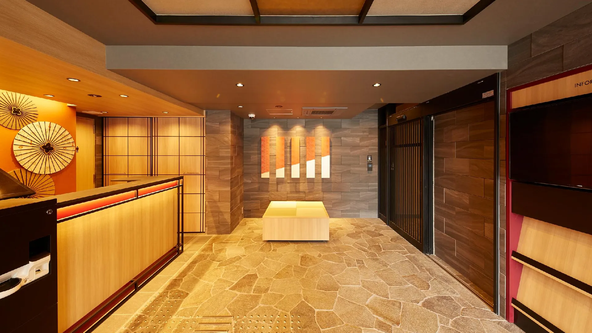 교토 먼데이 아파트 프리미엄 교토 스테이션 4성급 호텔 로비