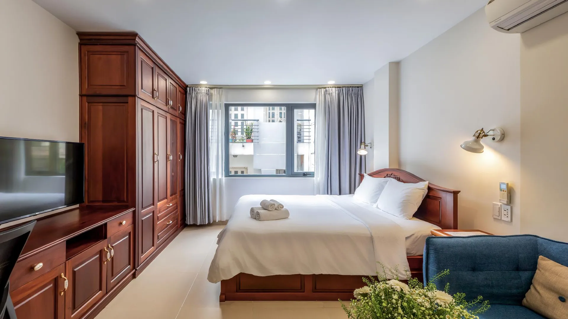 호치민 우디 하우스 사이공 센터 호텔 스위트룸