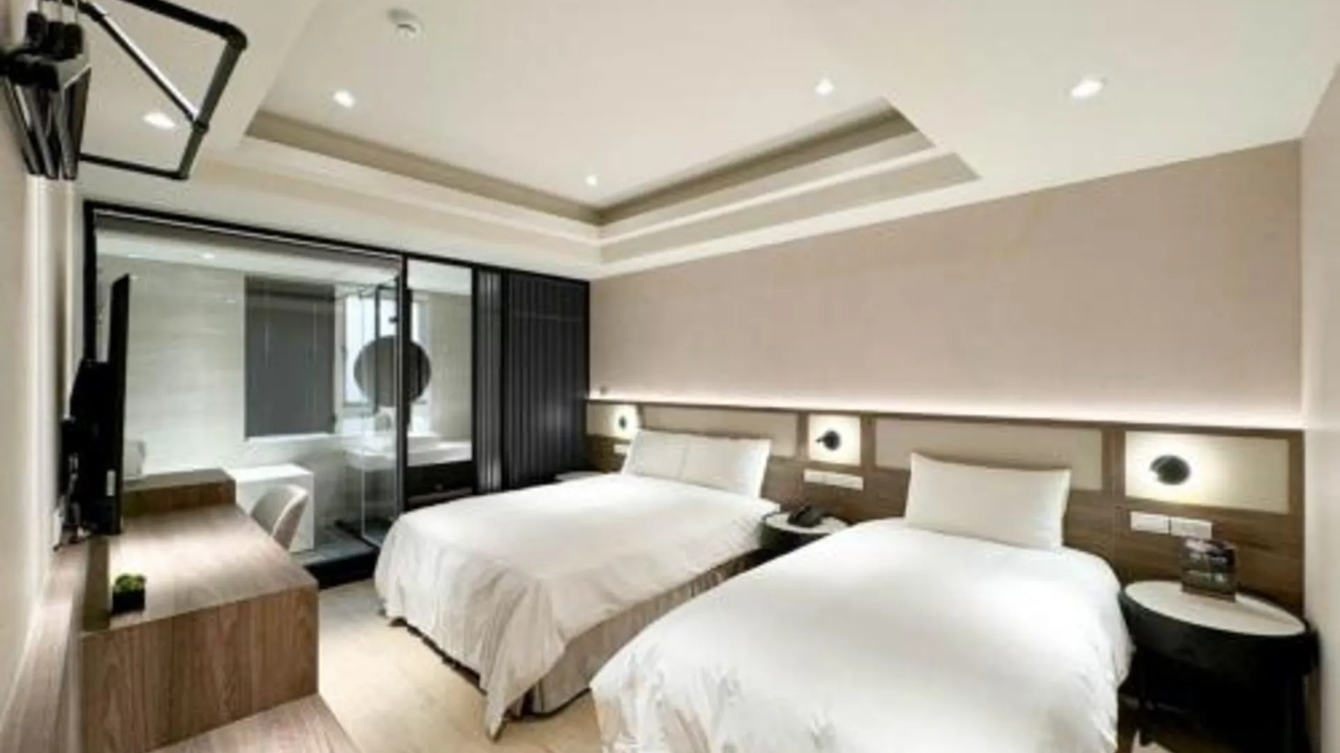 타이베이 로얄 로즈 호텔 중산 3성급 호텔 전망