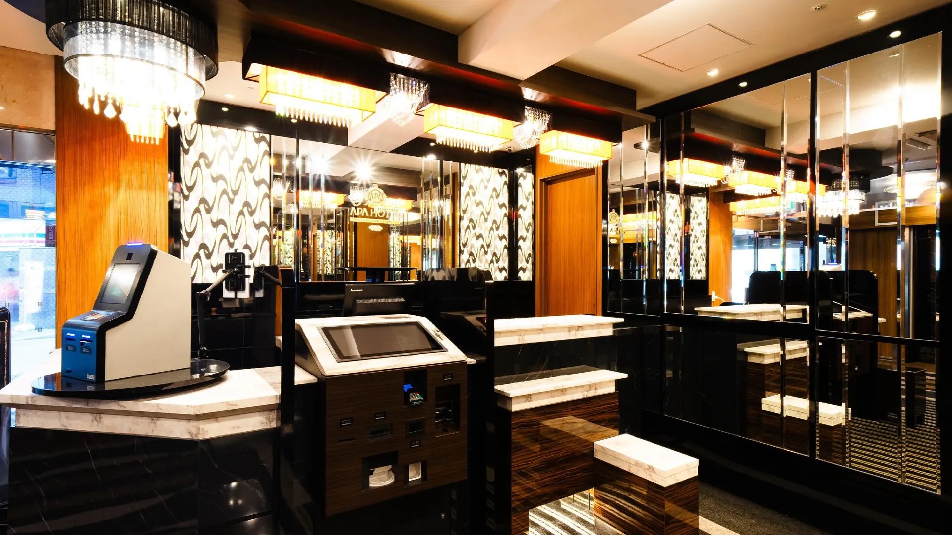 오사카 APA 호텔 오사카 타니마치 4초메 에키마에 키타 3성급 호텔 로비