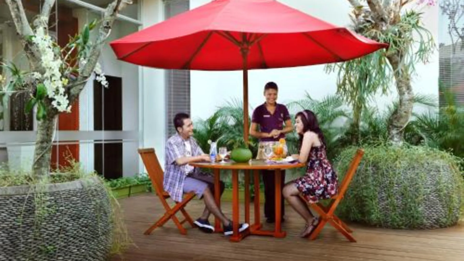 발리 이비스 스타일 발리 덴파사 3성급 호텔 레스토랑