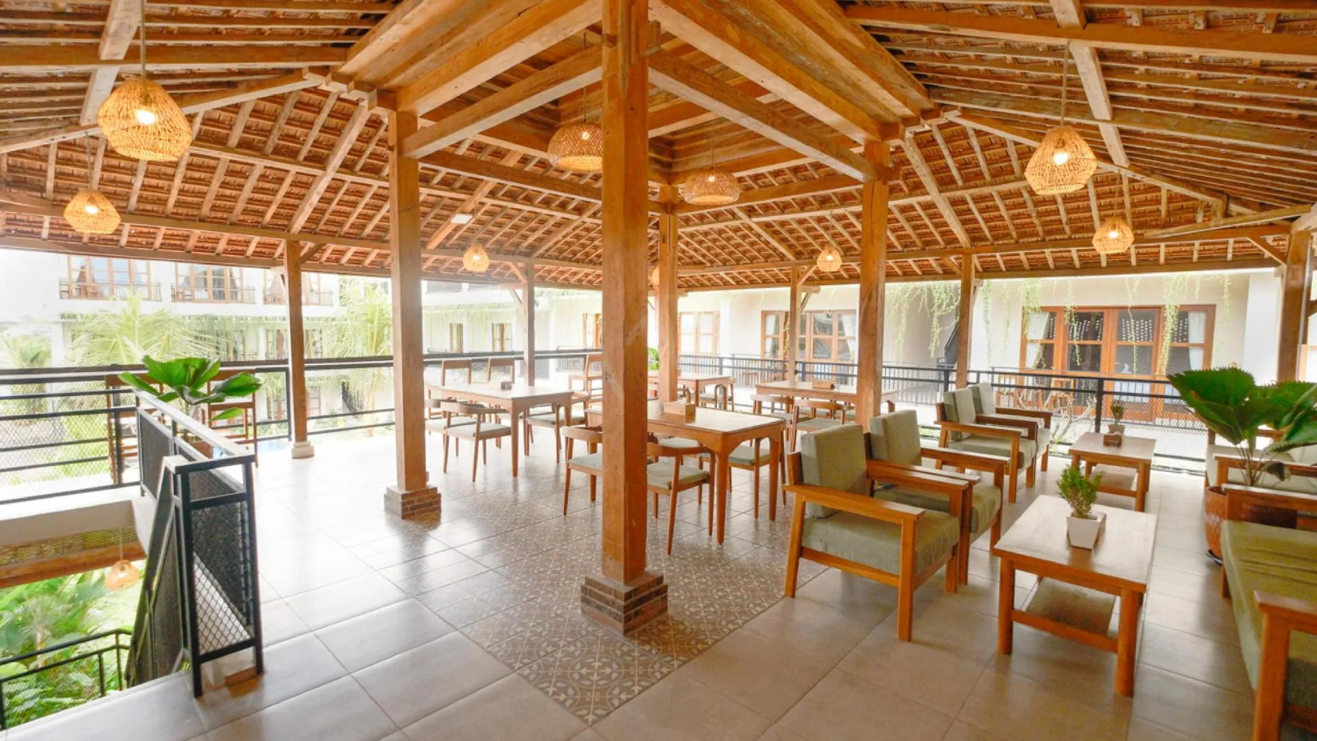 발리 푸리 카자 하우스 2성급 호텔 레스토랑