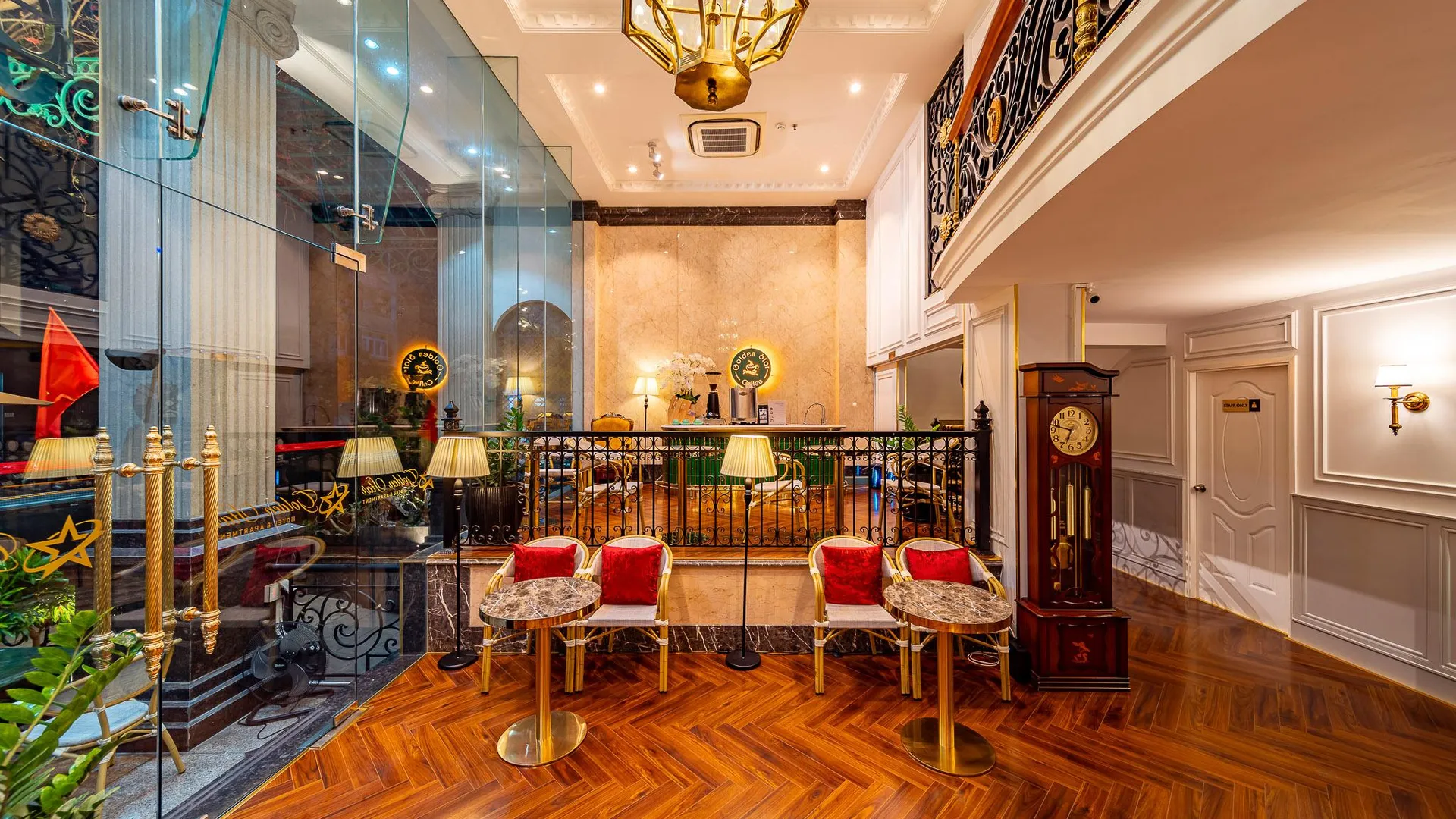 호치민 골든 스타 아파트먼트 앤 호텔 5성급 호텔 외관