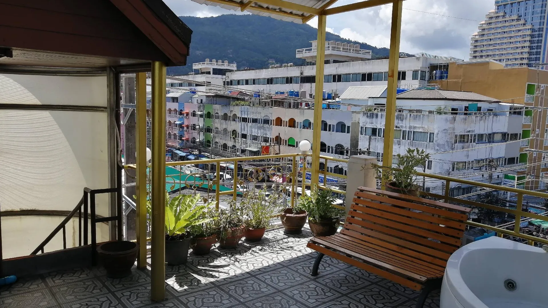 푸켓 빠통의 스튜디오 프라이빗 하우스 (20m², 프라이빗 욕실 1개) 3성급 싱글룸 로비