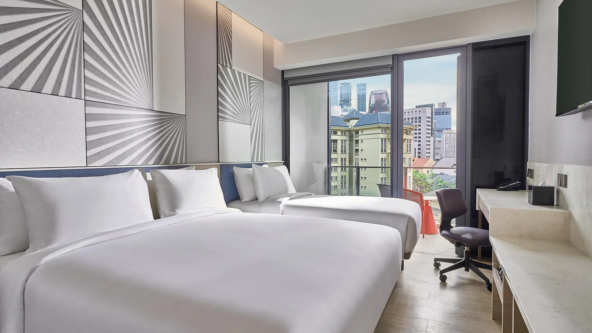 싱가포르 머큐어 ICON 싱가포르 시티 센터 4성급 호텔 스위트룸