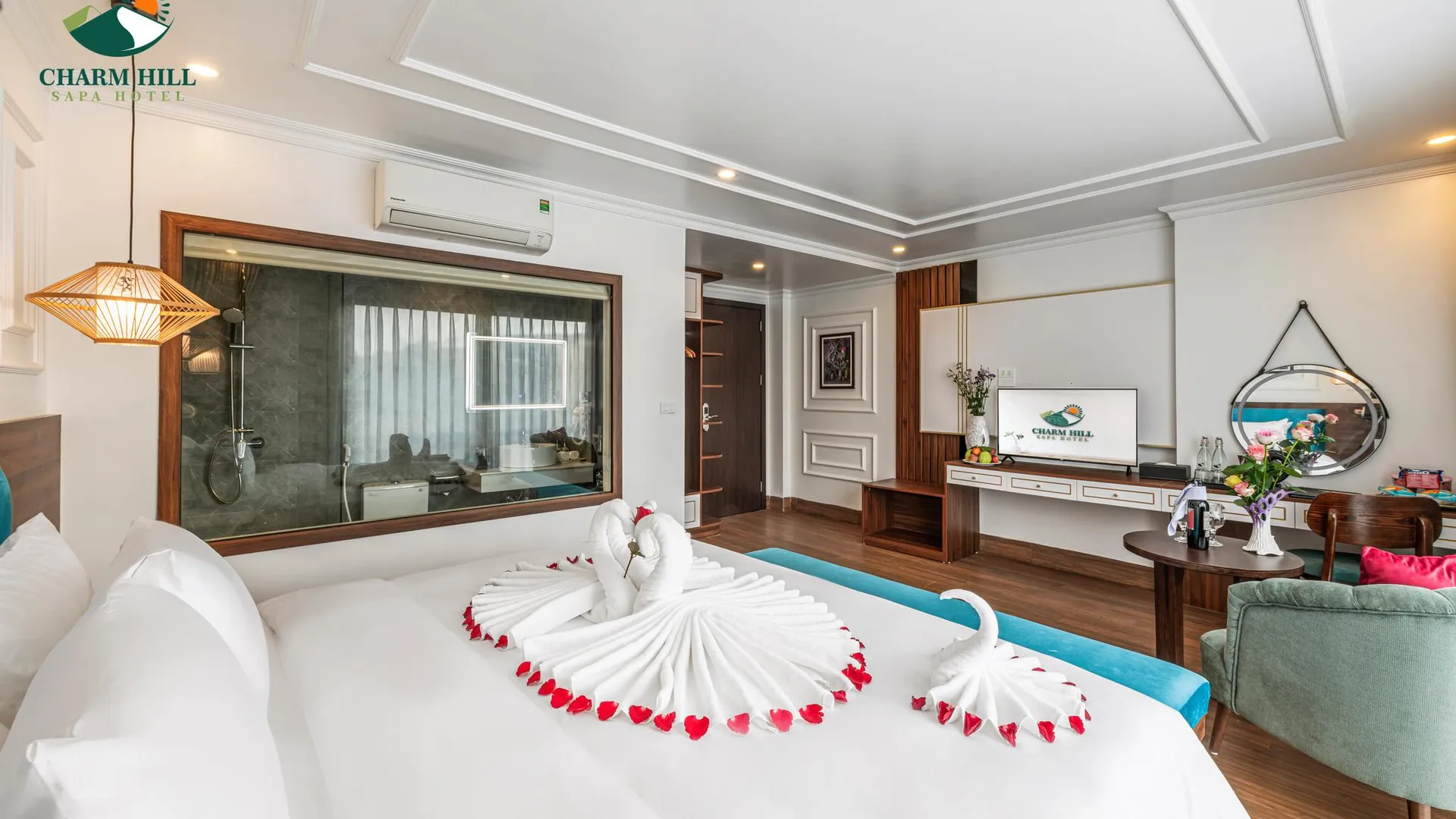 사파 참 힐 사파 호텔 3성급 호텔 객실