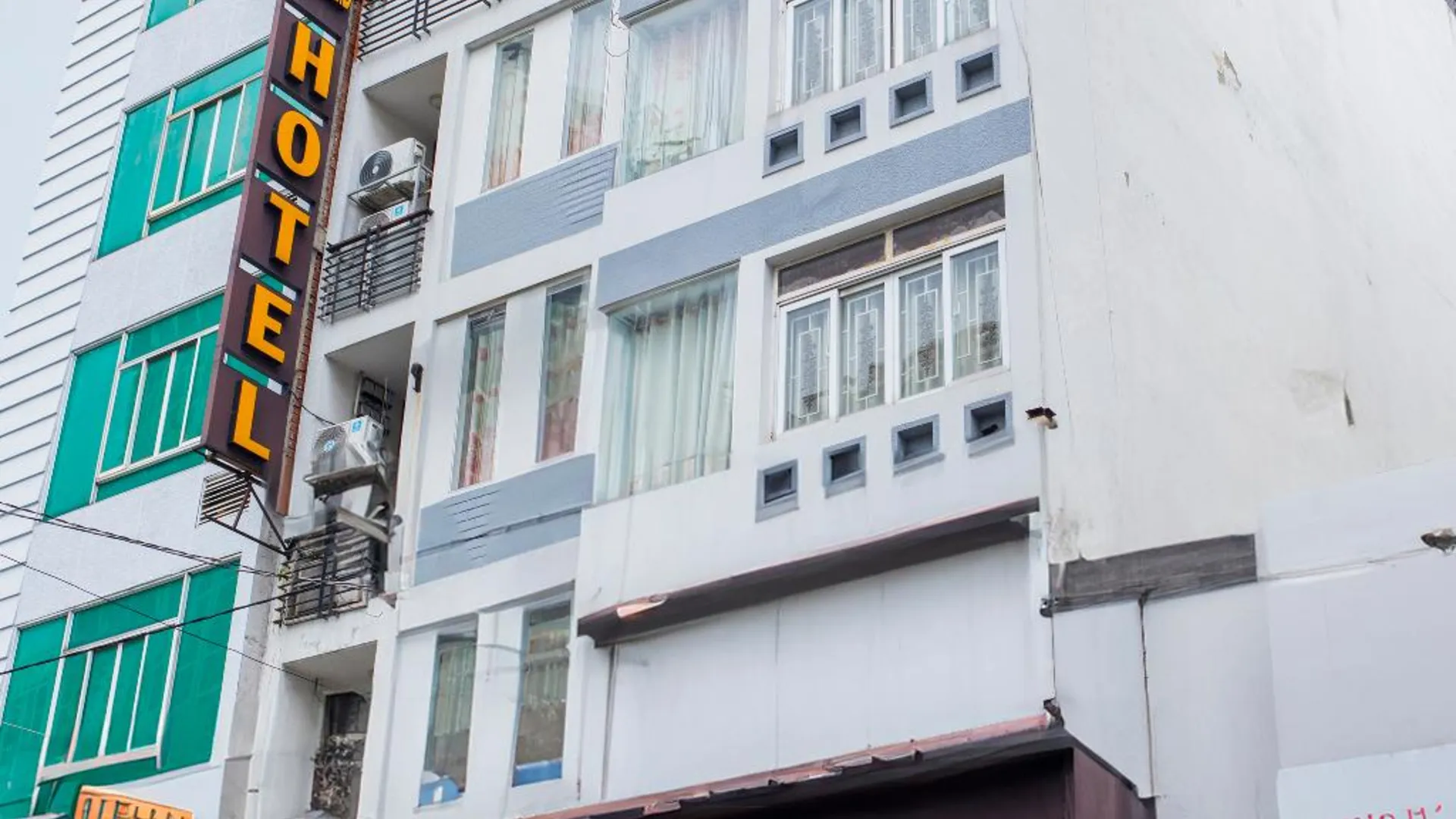 호치민 다이아몬드 호텔 - 사이공 나이트 푸드 근처 2성급 호텔 전망