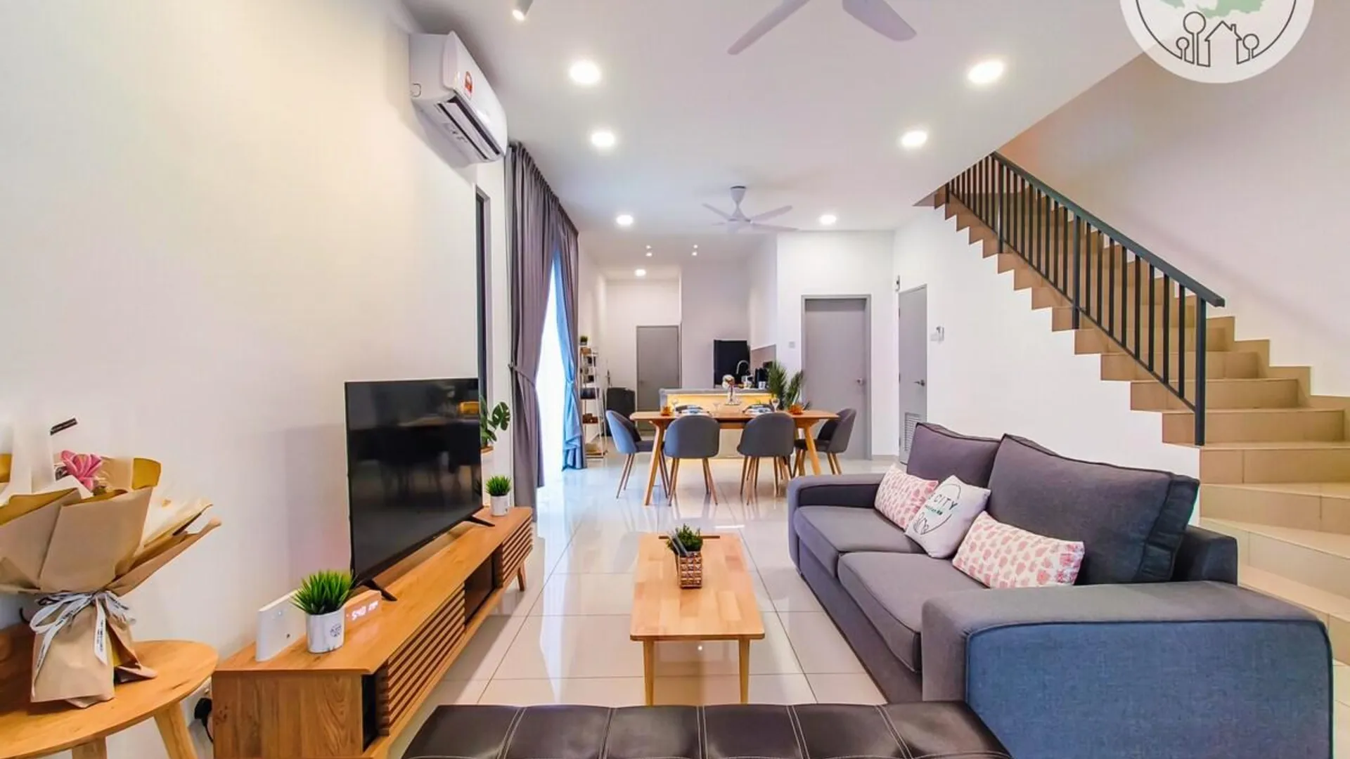 조호바루 / 조호르바루 테브라우의 프라이빗 하우스 (100m², 침실 4개, 프라이빗 욕실 3개) 4성급 게스트하우스 외관