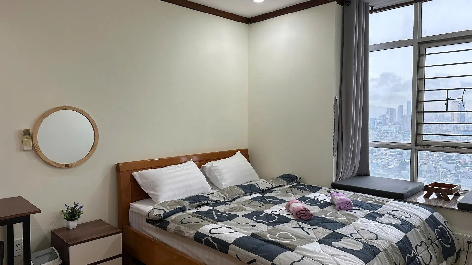 다낭 하이쩌우의 아파트먼트 (117m², 침실 1개, 프라이빗 욕실 2개) 2성급 싱글룸 부대시설