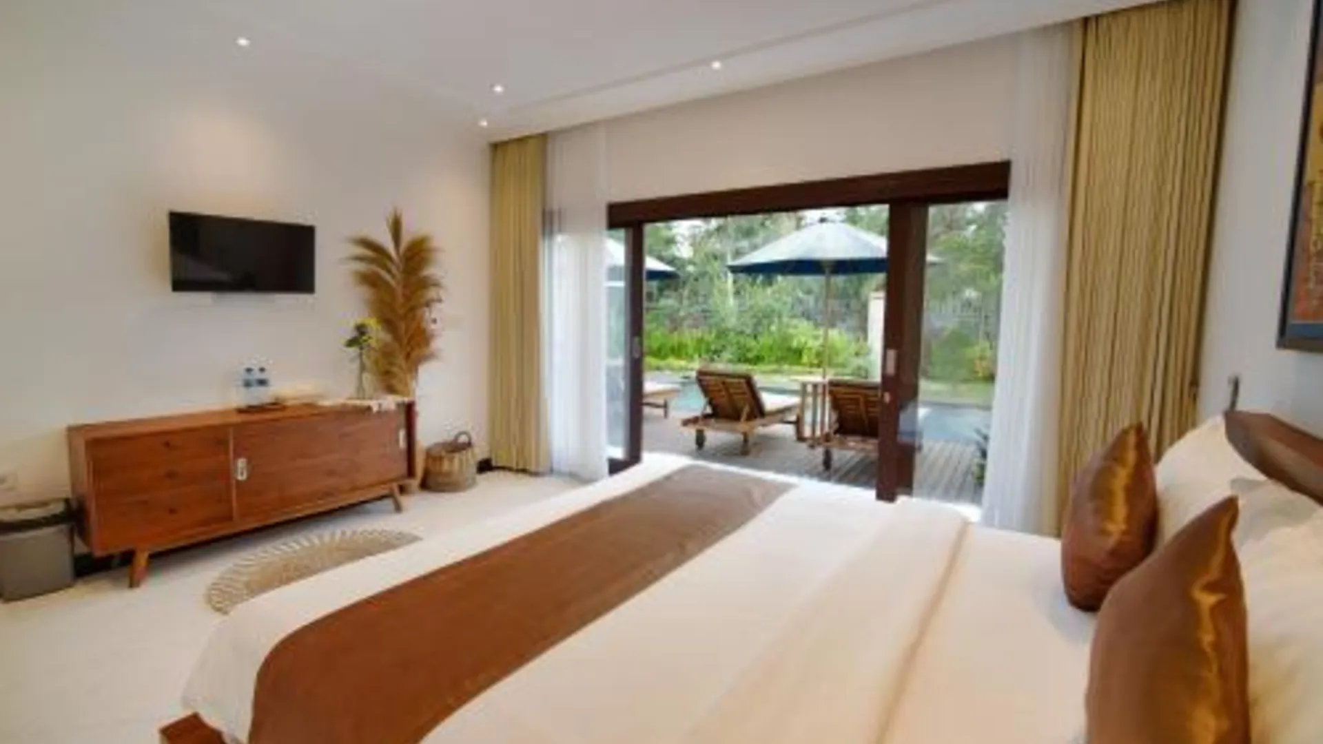 발리 Titian Dewi Private Villa Ubud - Close to Cretya Day Club 4성급 호텔 스위트룸