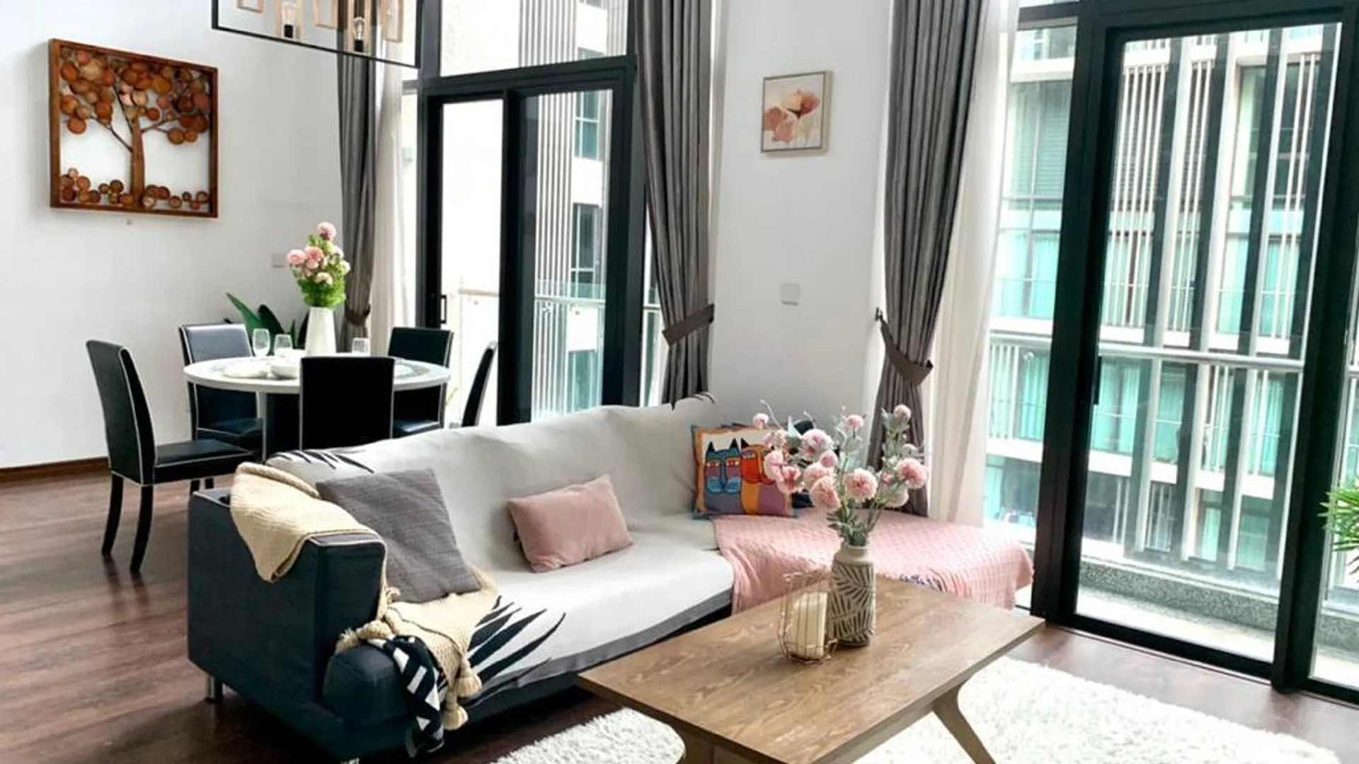 코타키나발루 탄중 아루의 프라이빗 하우스 (104m², 침실 2개, 프라이빗 욕실 2개) 3성급 싱글룸 객실