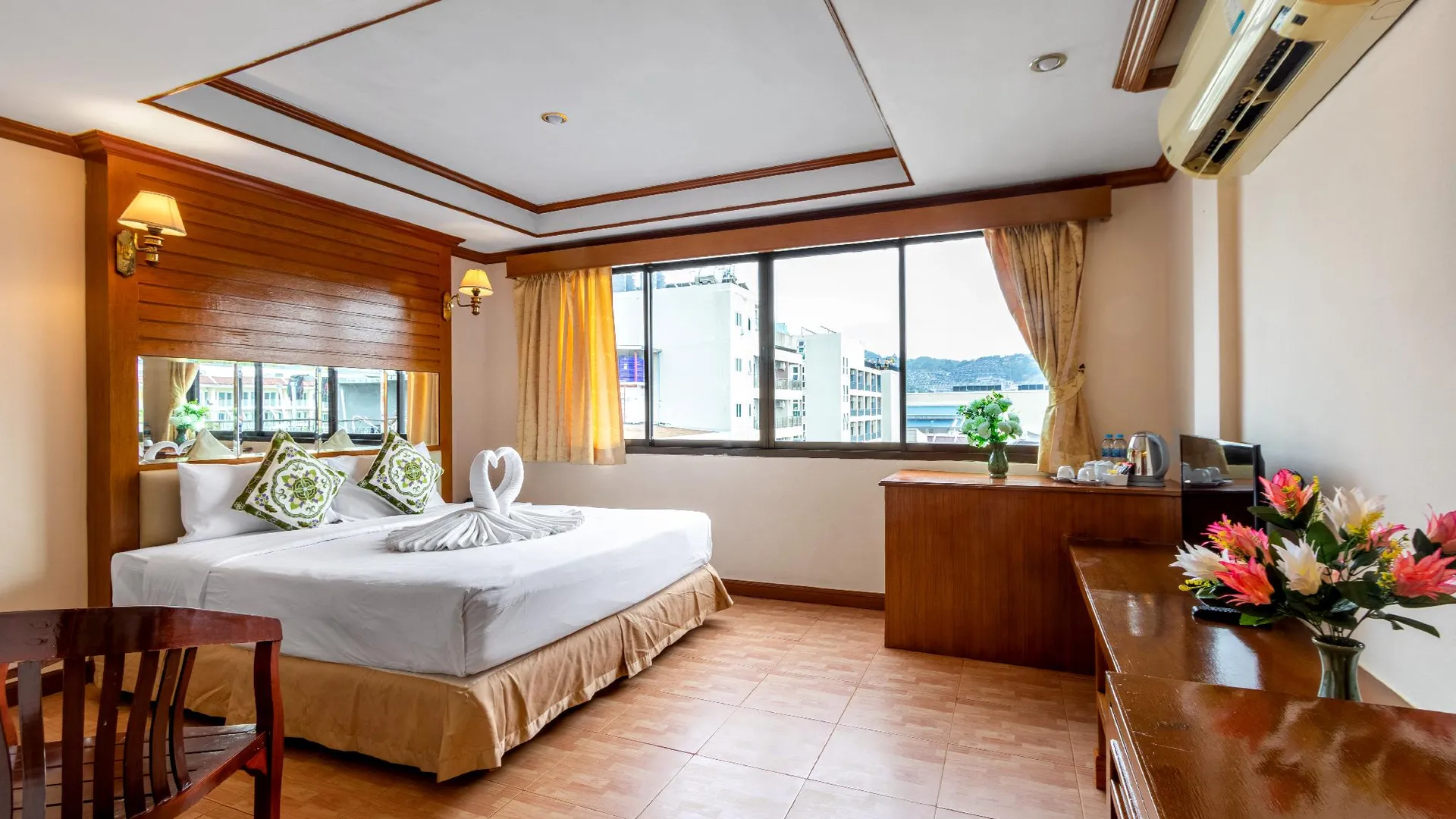 푸켓 JB 그린 호텔 빠통 3성급 호텔 객실