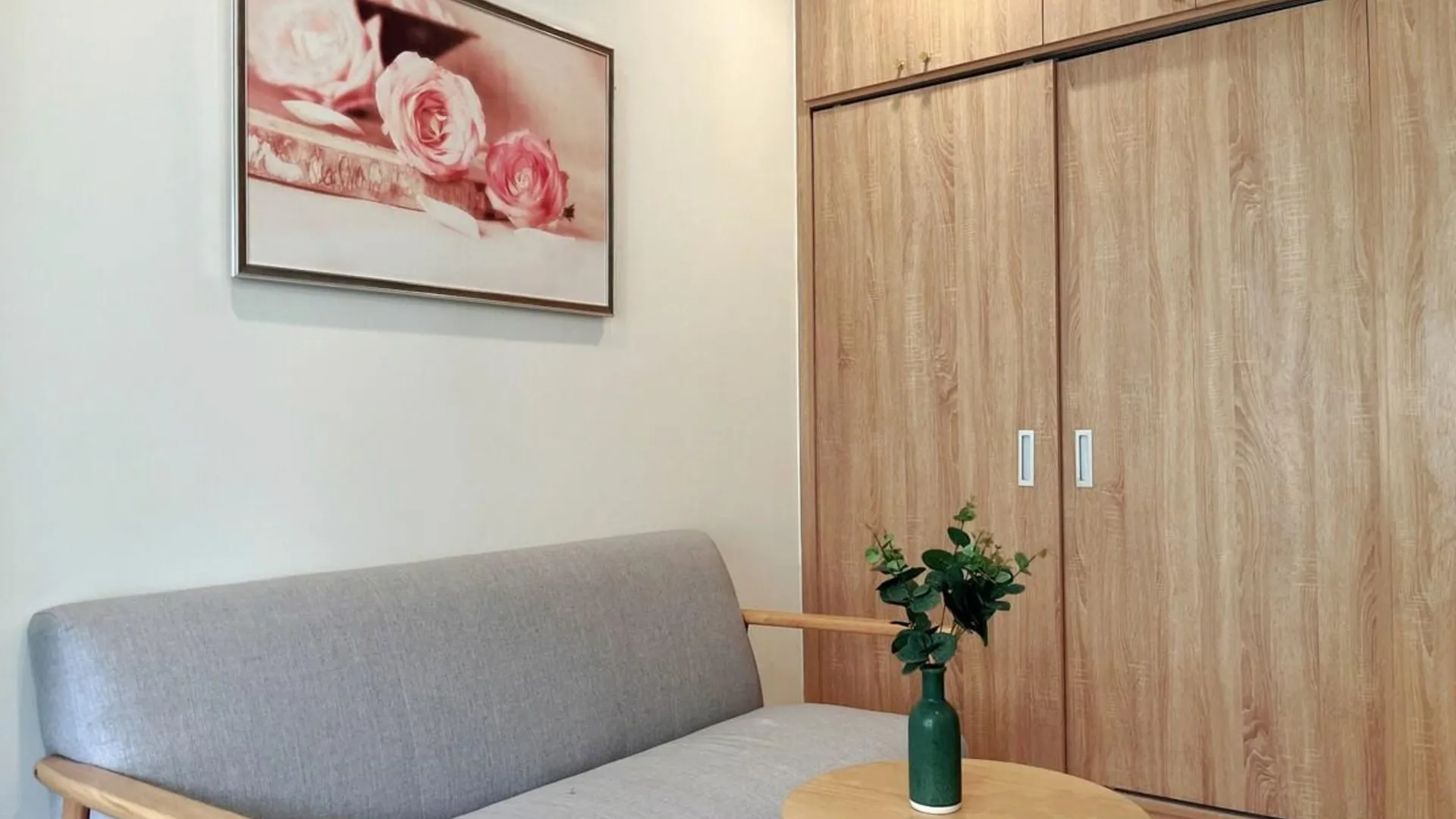 호치민 9군의 아파트먼트 (30m², 침실 1개, 프라이빗 욕실 1개) 3성급 싱글룸 스위트룸