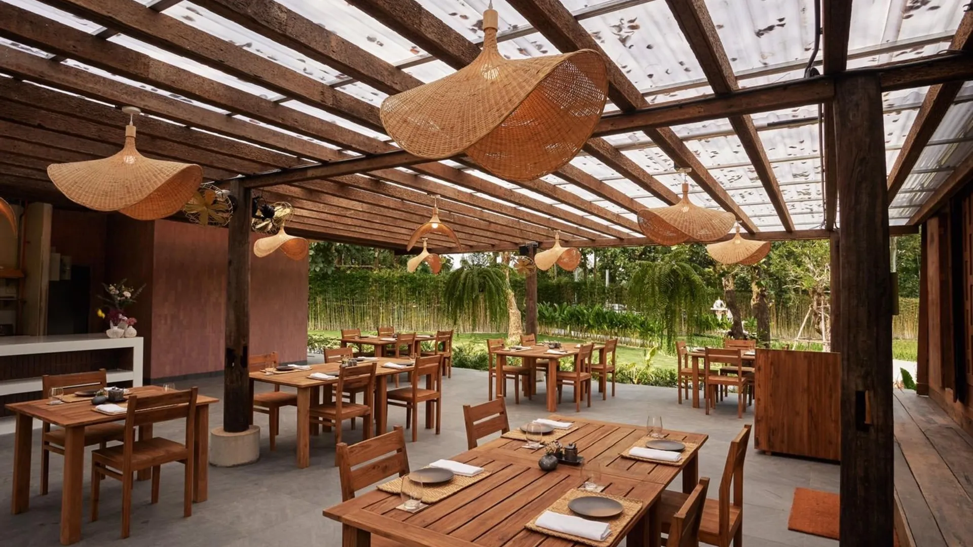 치앙라이 Tantawan Tented camp 5성급 게스트하우스 수영장