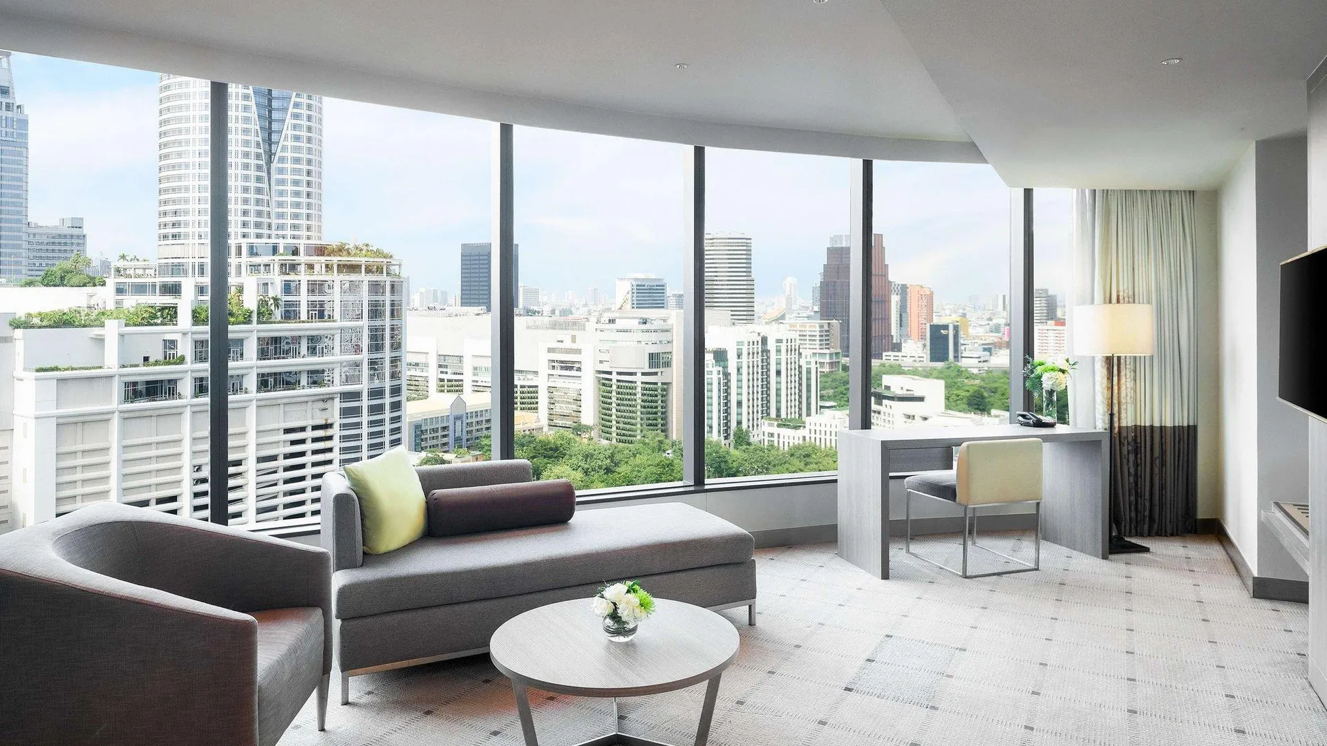 방콕 노보텔 방콕 플래티넘 프라투남 4성급 호텔 전망