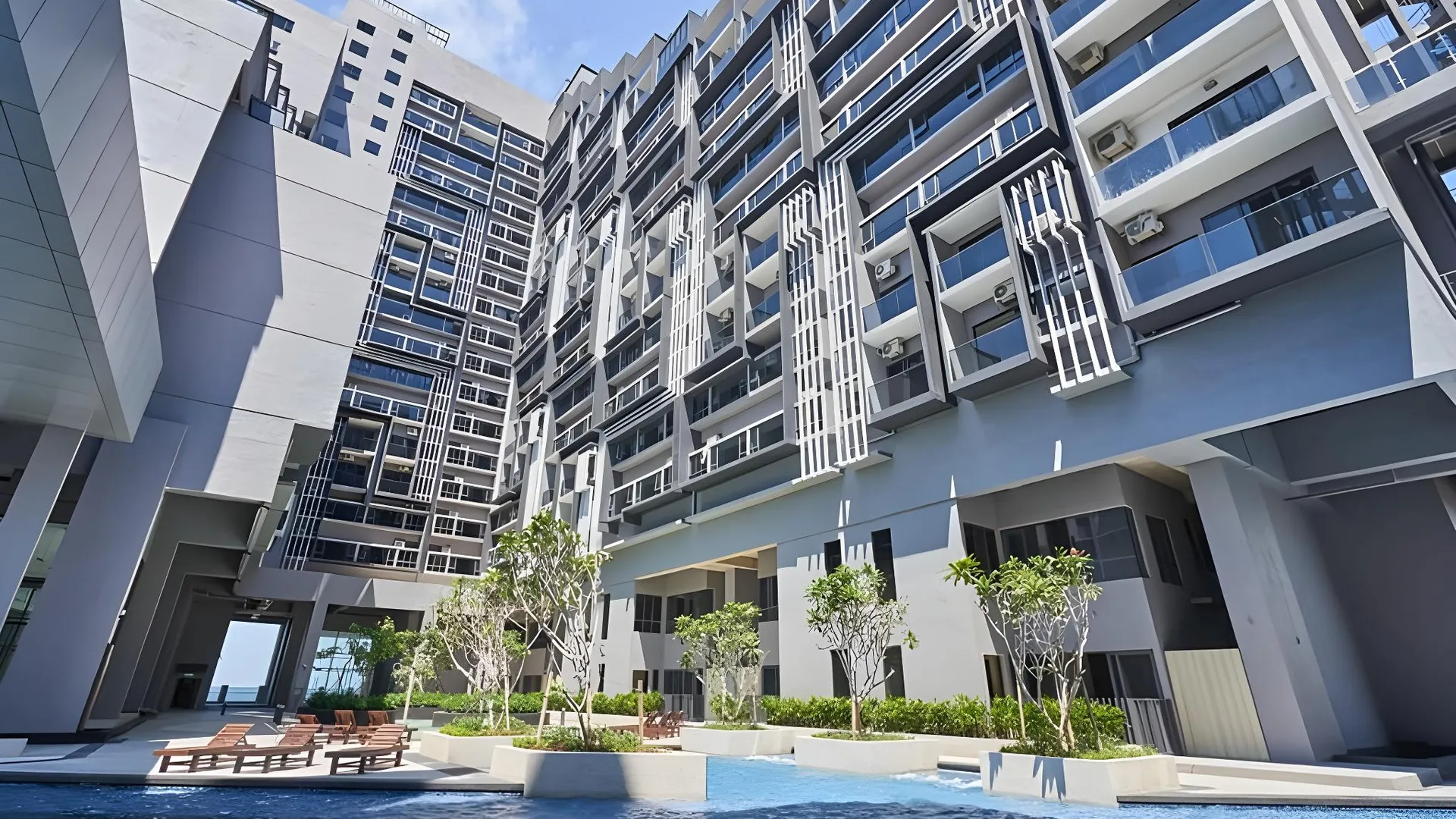 말라카 멜라카 라야의 아파트먼트 (50m², 침실 1개, 프라이빗 욕실 1개) 3성급 싱글룸 외관