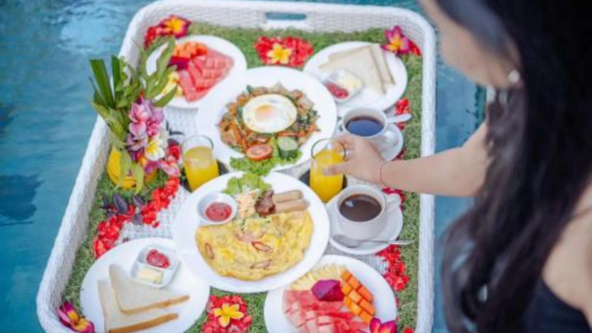 발리 Abitama Villa 4성급 호텔 레스토랑