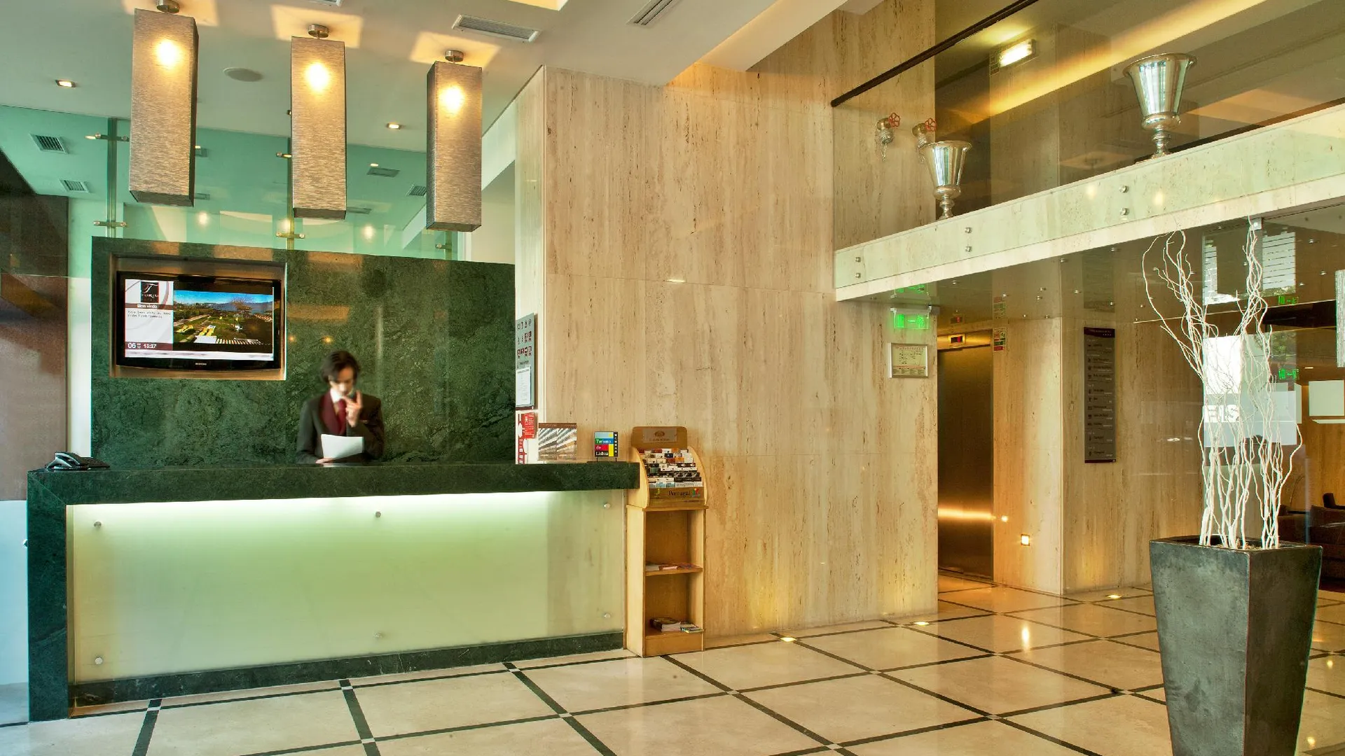 리스본 투림 알라메다 호텔 4성급 호텔 전망