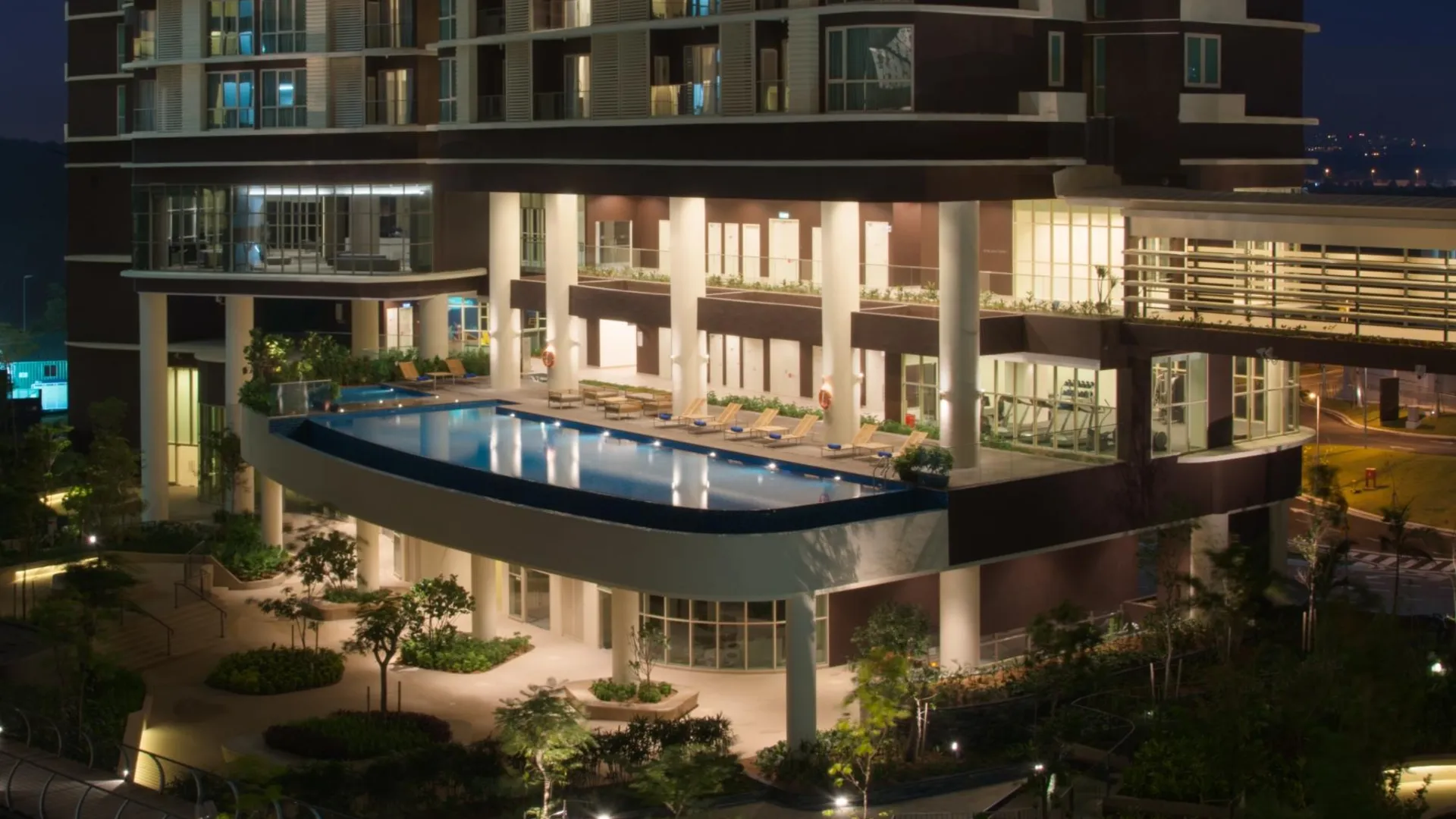 조호바루 / 조호르바루 서머셋 메디니 이스칸다르 푸테리  4성급 호텔 외관