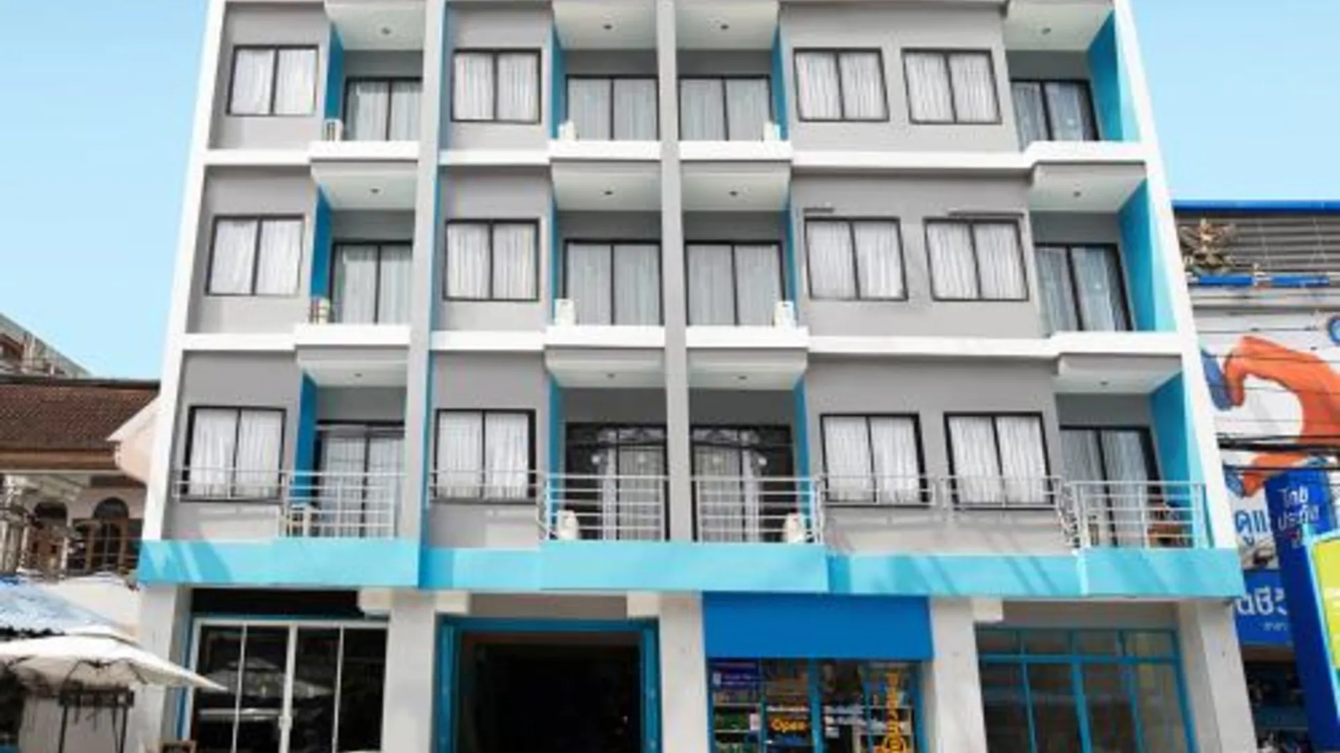 푸켓 아이체크 인 칠 빠통 3성급 호텔 레스토랑