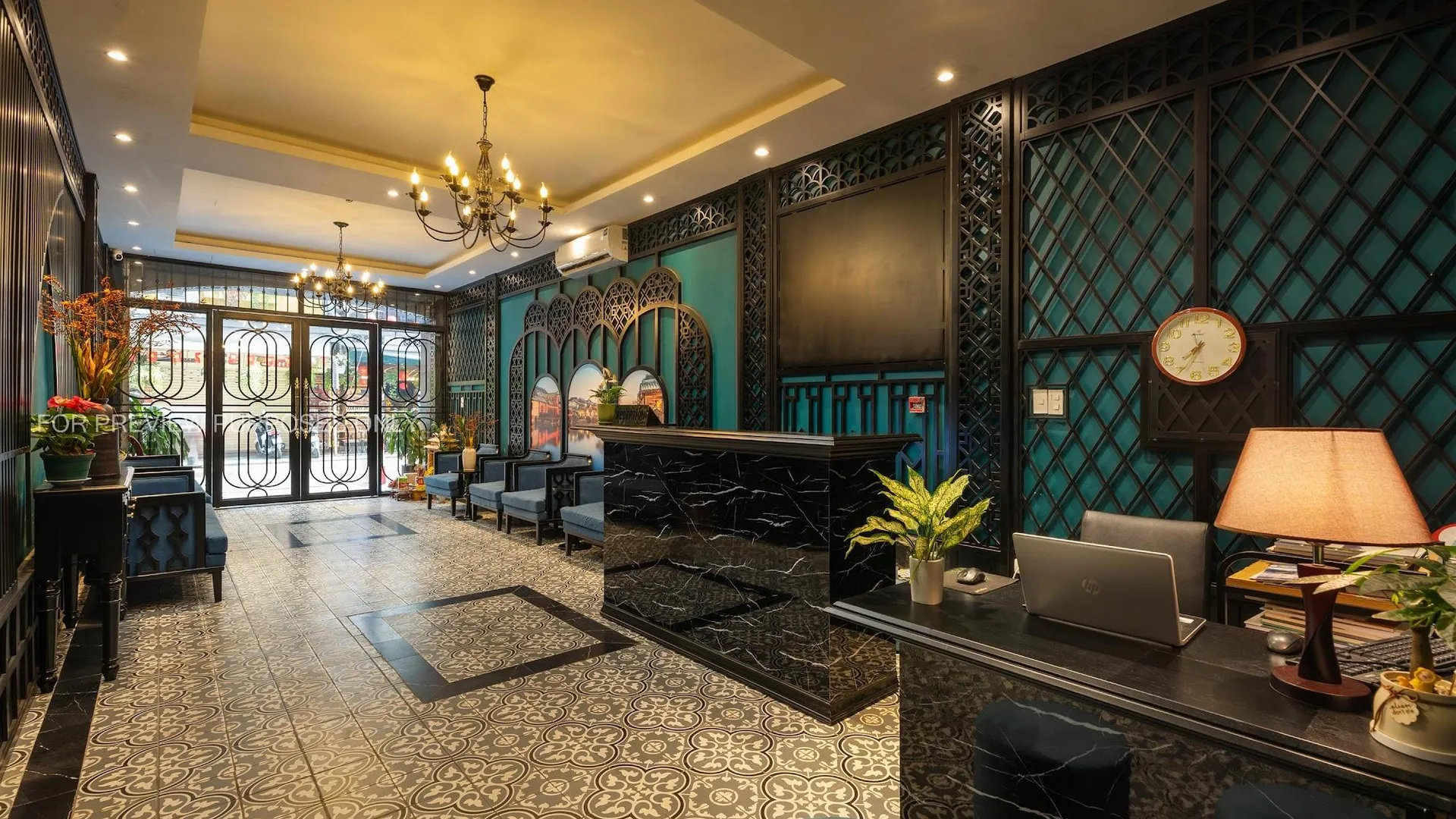 하노이 엘레강스 프리미엄 호텔 4성급 호텔 외관