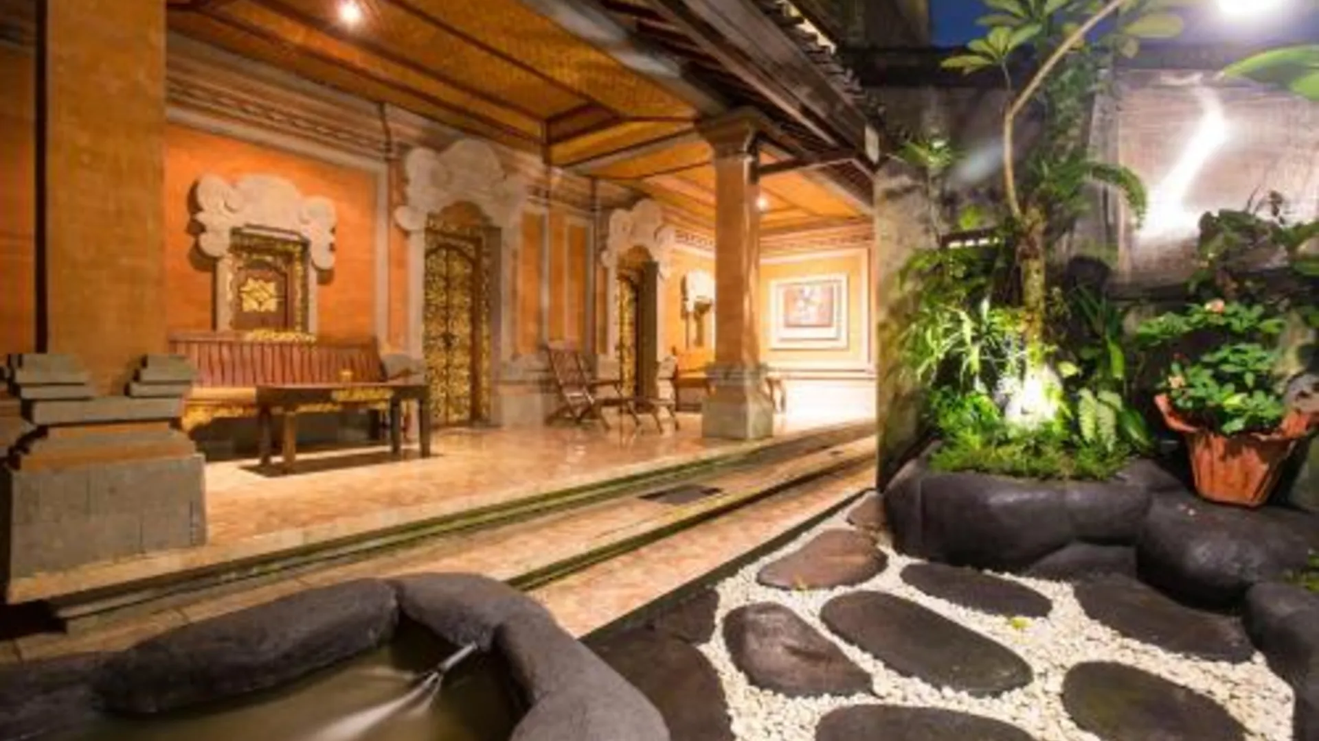 발리 Pondok Permata Homestay 1성급 호텔 로비