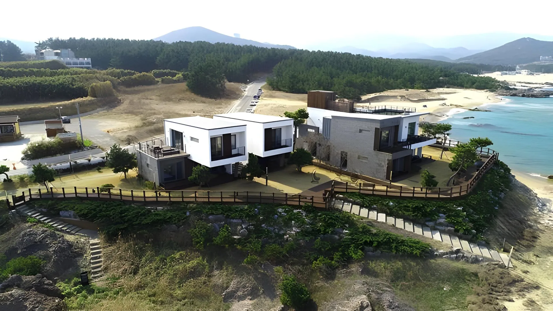 포항 더 케이프 풀빌라 2성급 게스트하우스 레스토랑